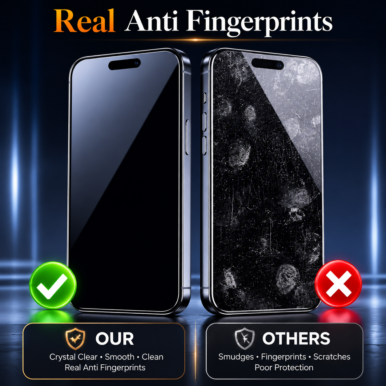 Premium iPhone Screen Protector Matte Ceramic Protective Film Anti Glare Anti Fingerprint Scratch Resistant Slim Soft Touch Design