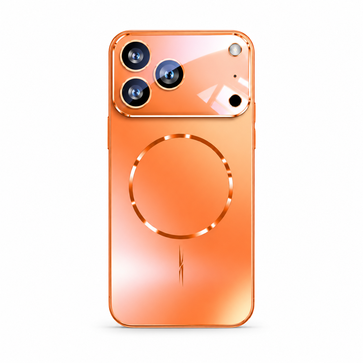 Premium iPhone Case AG Nano Matte Hard Back Magnetic Cover with Anti Fingerprint Acrylic Design MagSafe Wireless Charging Support
