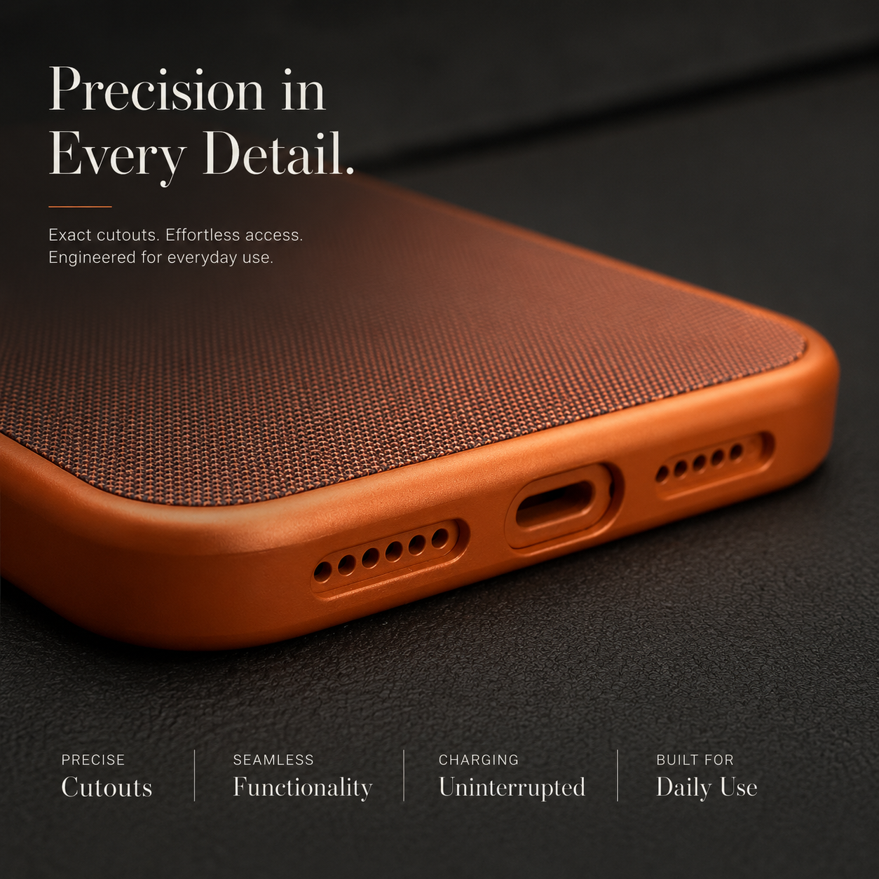 Premium iPhone Case Woven Leather Texture Armor Cover Shockproof Hard PC Retro Protective Case