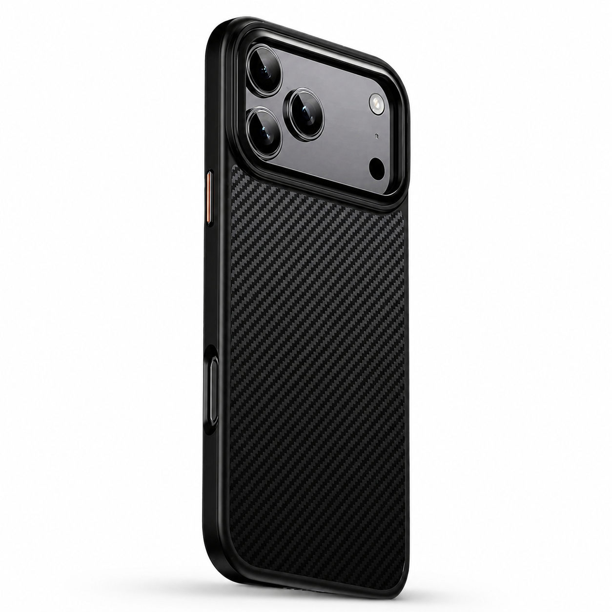Premium iPhone Case 600D Kevlar Magnetic Cover Carbon Fiber TPU PC Shockproof Anti Fingerprint Protection