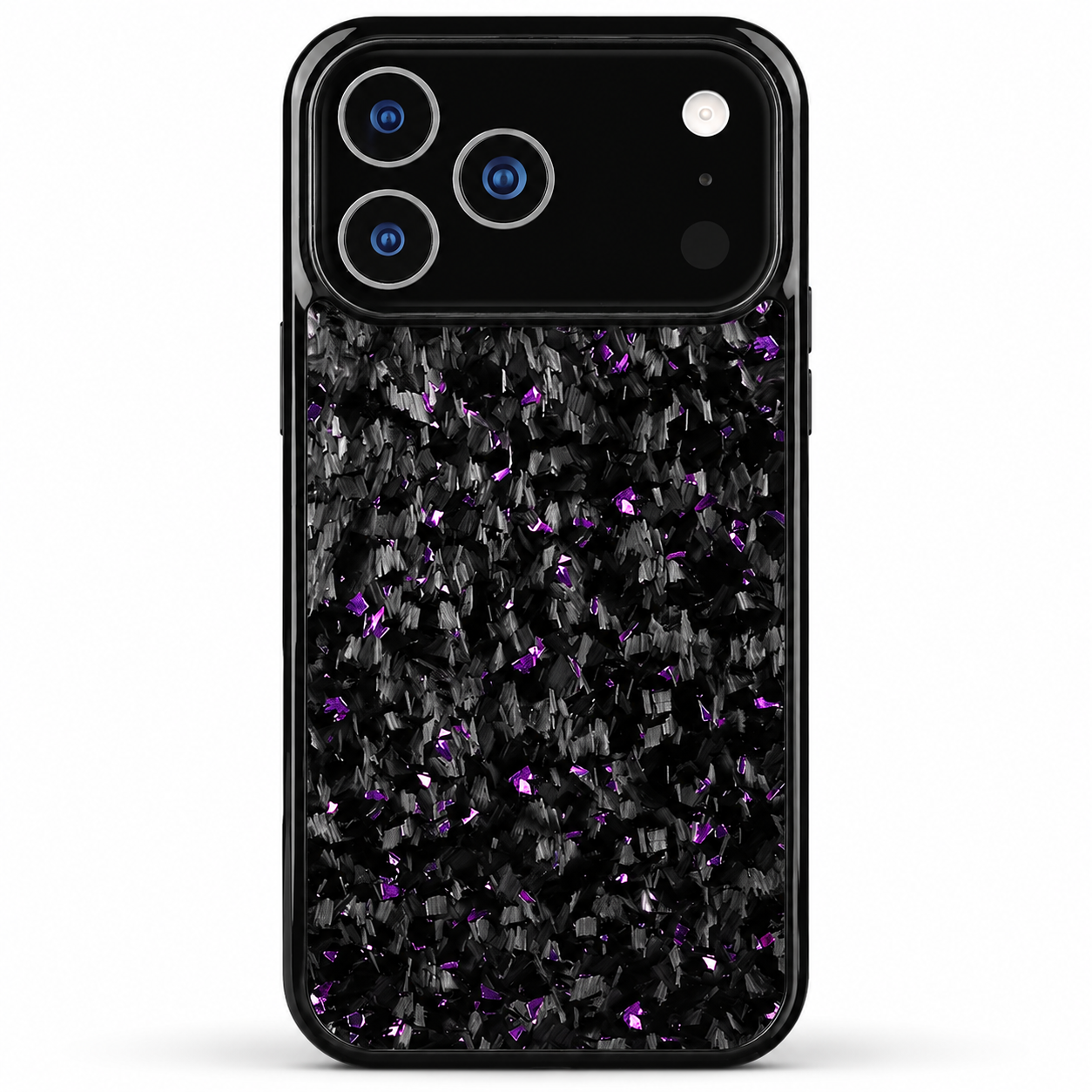 Premium iPhone Case MagSafe Compatible Forged Carbon Fiber Cover Shockproof TPU Protection