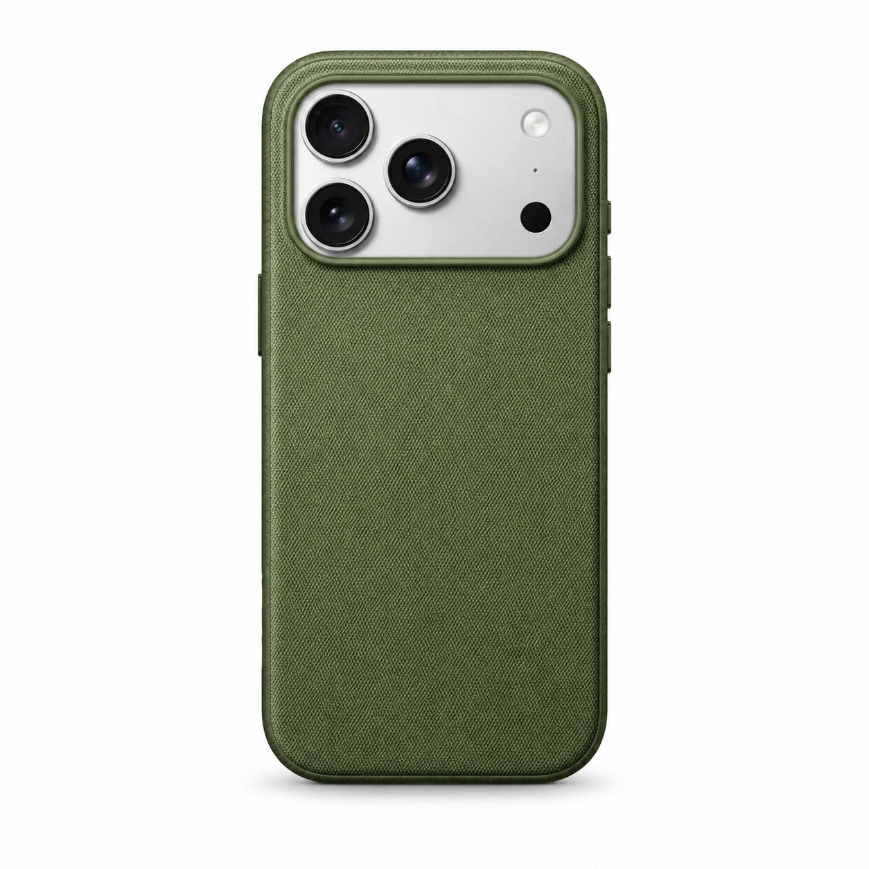 Premium iPhone Case Woven MagSafe Strong Magnetic Cover with Wireless Charging Anti Fingerprint Non Slip Waterproof Fabric Design