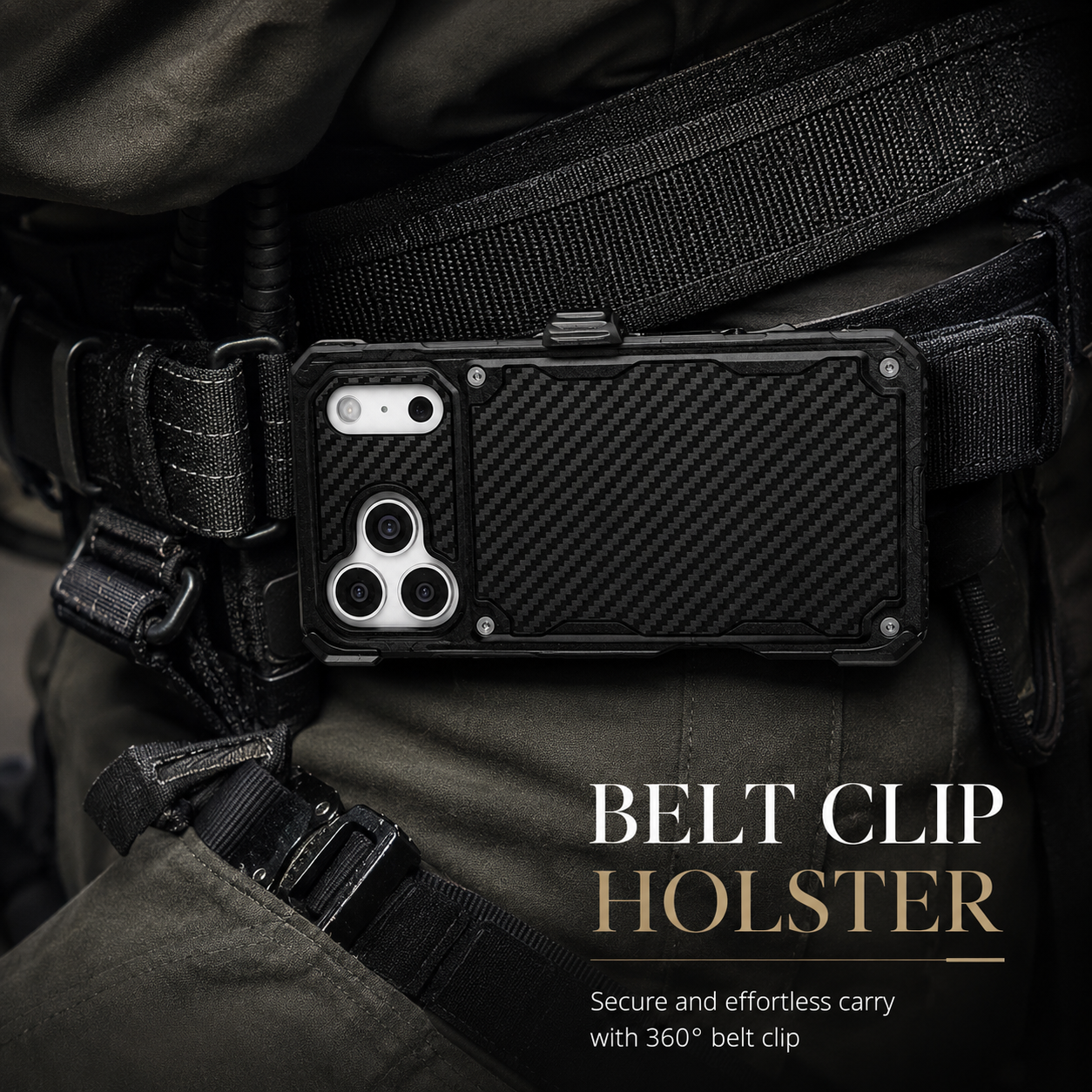 Premium iPhone Case Heavy Duty Rugged Cover MagSafe Compatible Military Grade Shockproof Drop Protection