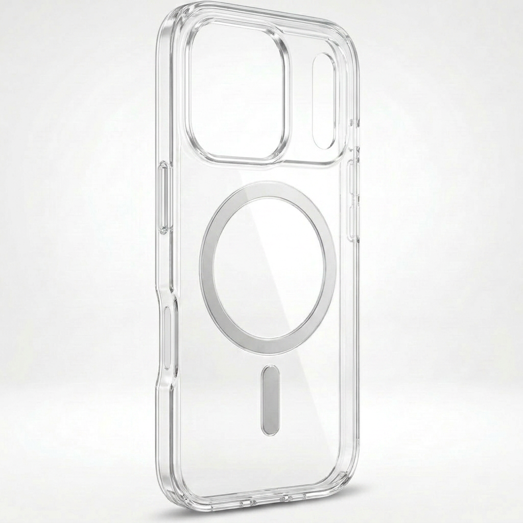 Clear Slim Transparent Phone Case Compatible with iPhone 17 Pro Max