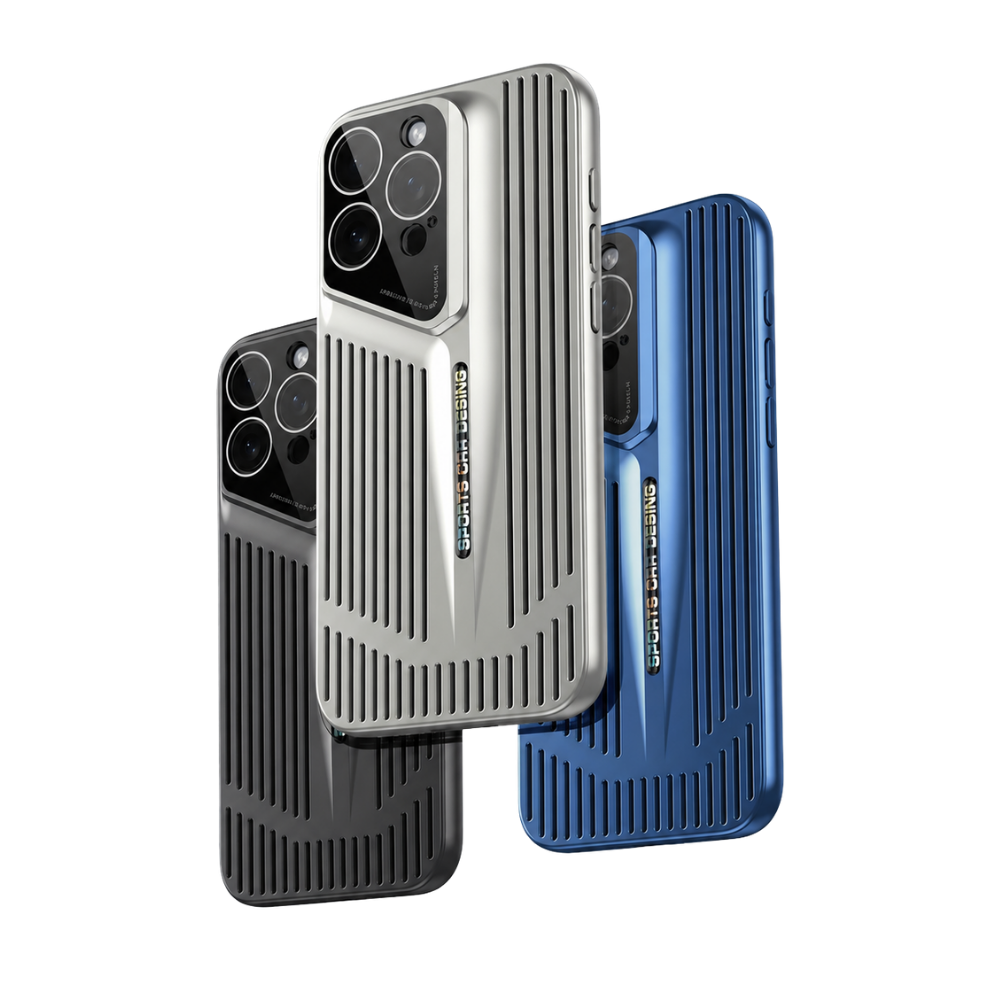 Premium iPhone Case Ultra Thin Heat Dissipation Cover Shockproof PC Protective Back Anti Scratch Lightweight Lens Protection Case