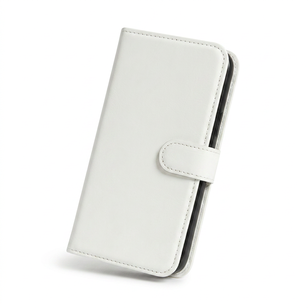 Leather-Style Wallet Flip Phone Case Compatible with iPhone 16 Pro Max