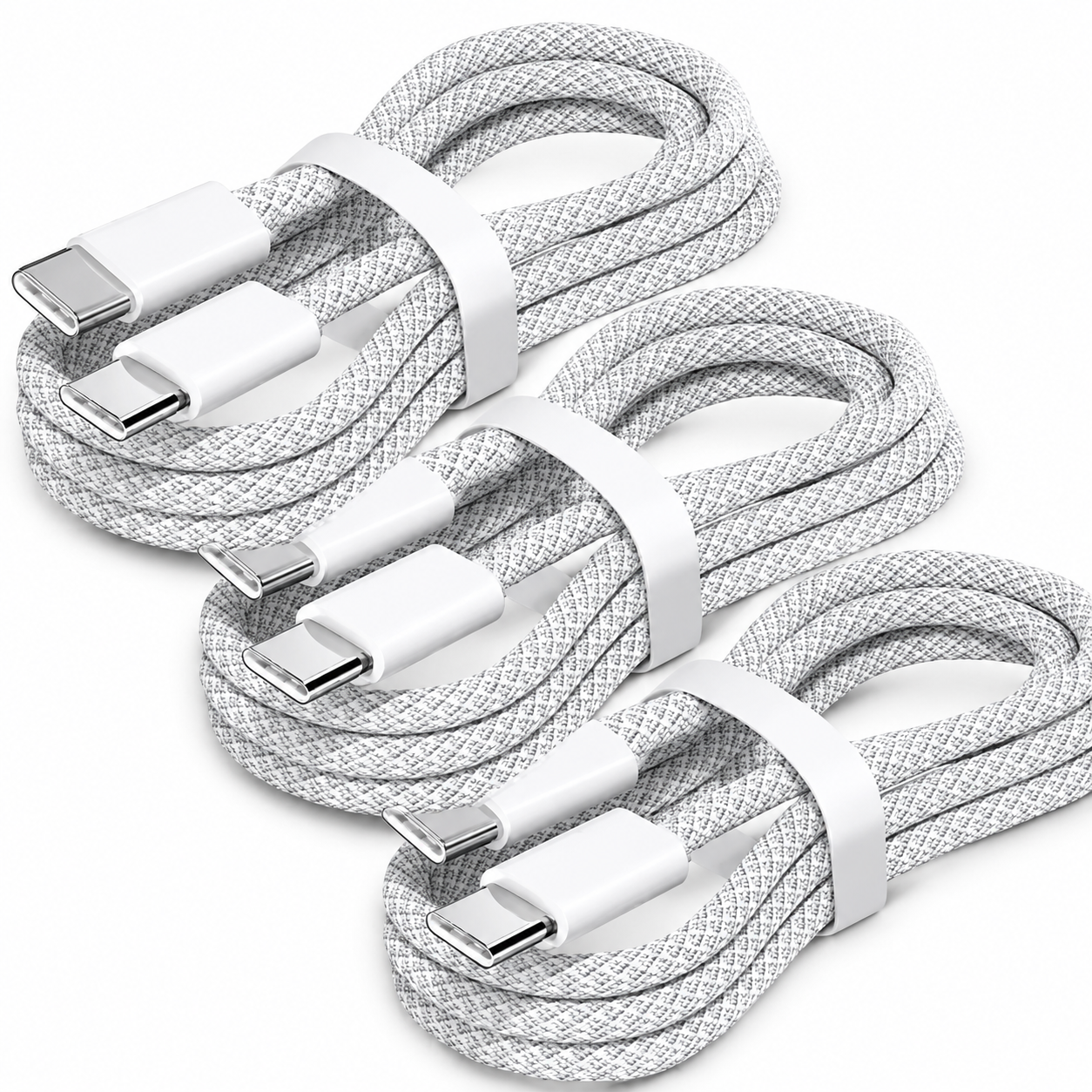Premium USB-C to USB-C Charging Cable 100W Fast Charging Power Delivery High Speed Stable Power Transfer Durable Design