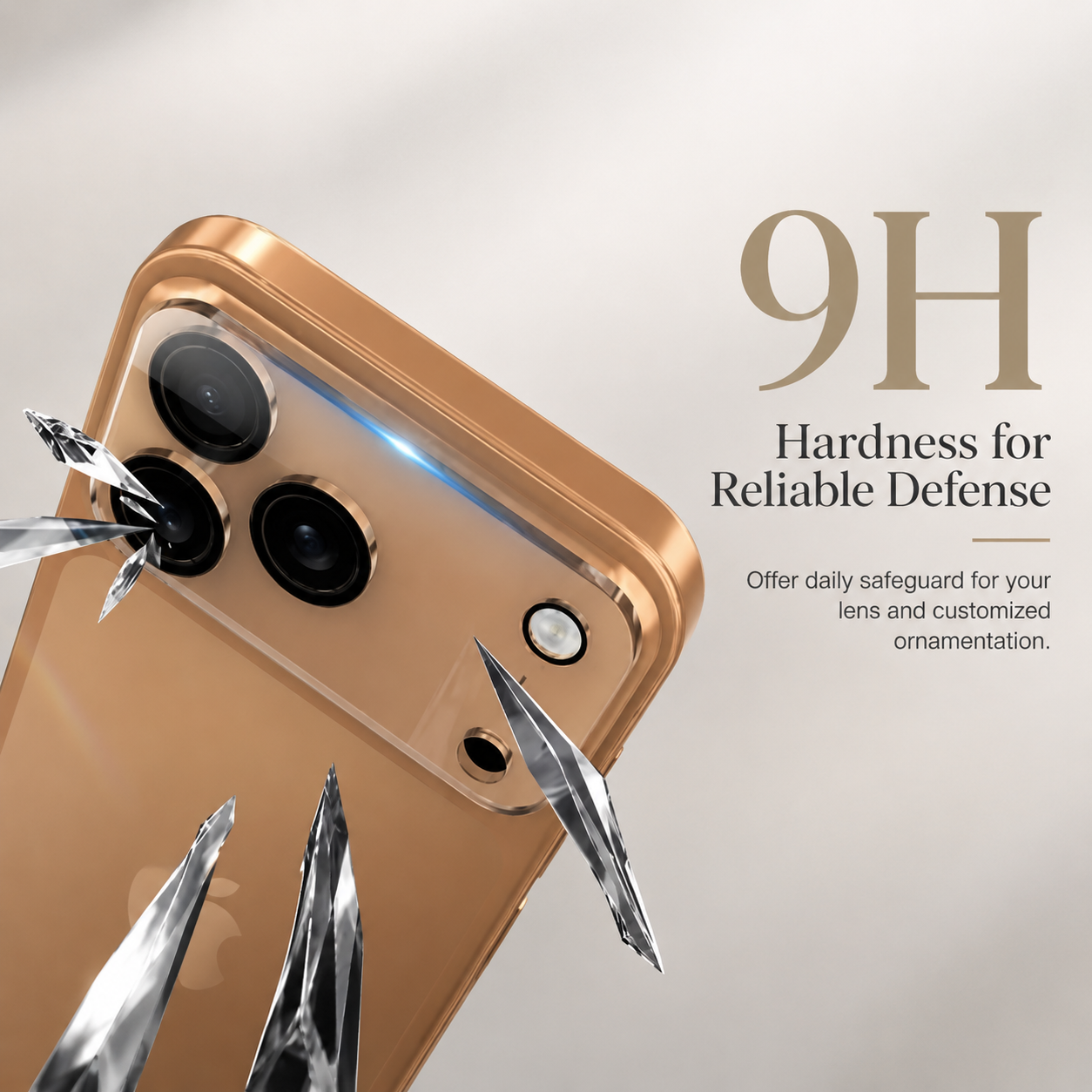 Premium iPhone Camera Lens Protector 9H Tempered Glass Ultra Clear Scratch Resistant Drop Protection Precision Fit Cover
