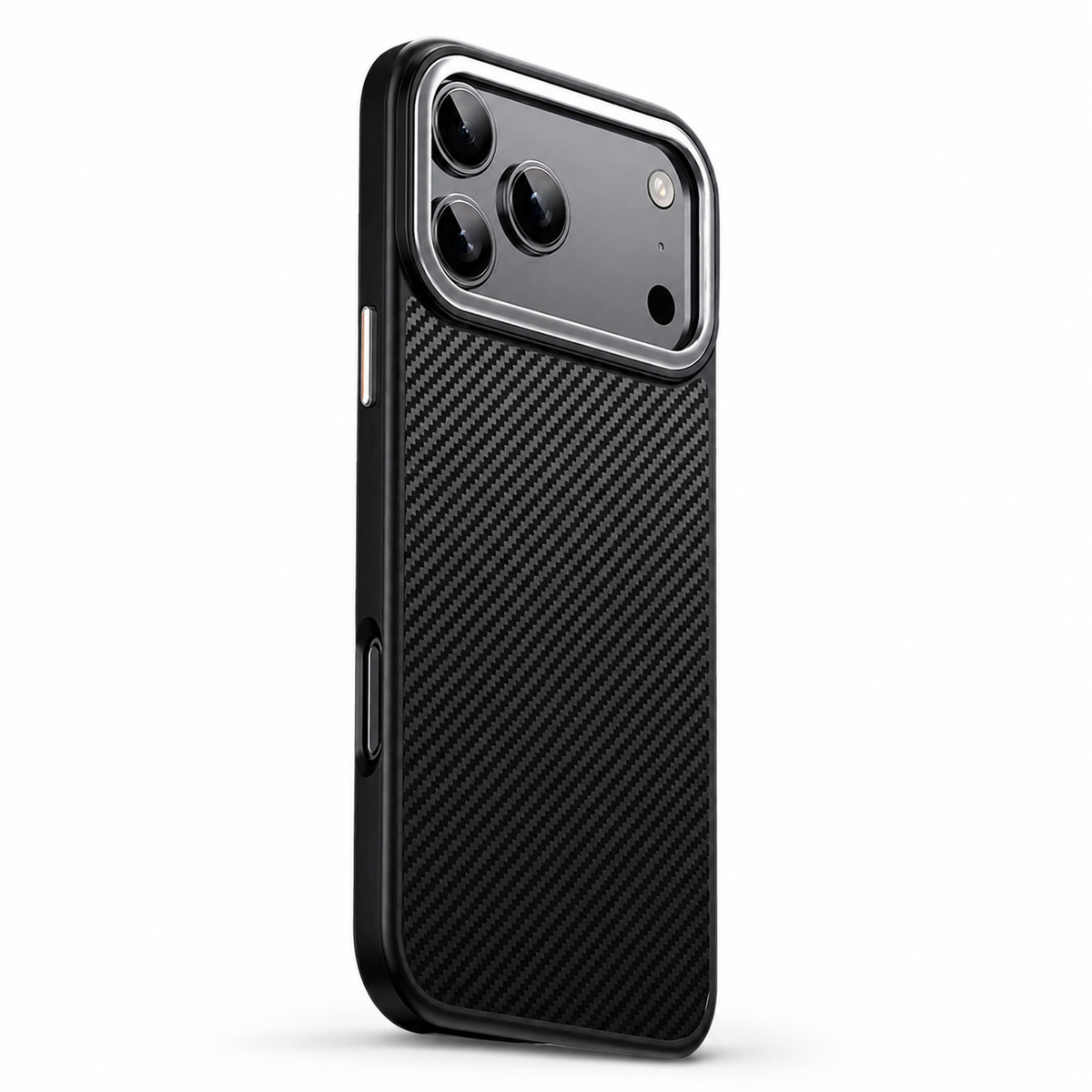 Premium iPhone Case 600D Kevlar Magnetic Cover Carbon Fiber TPU PC Shockproof Anti Fingerprint Protection