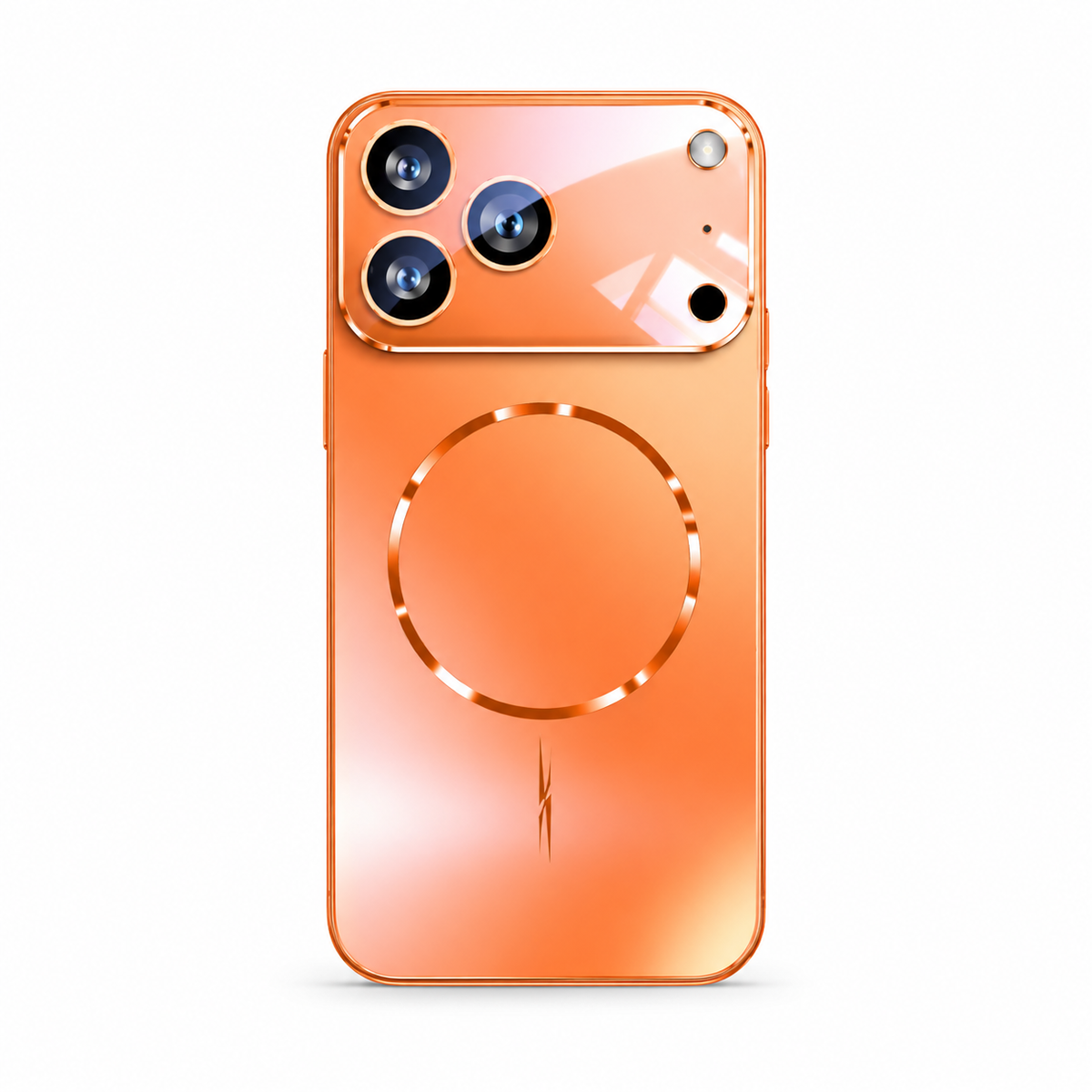 Premium iPhone Case AG Nano Matte Hard Back Magnetic Cover with Anti Fingerprint Acrylic Design MagSafe Wireless Charging Support