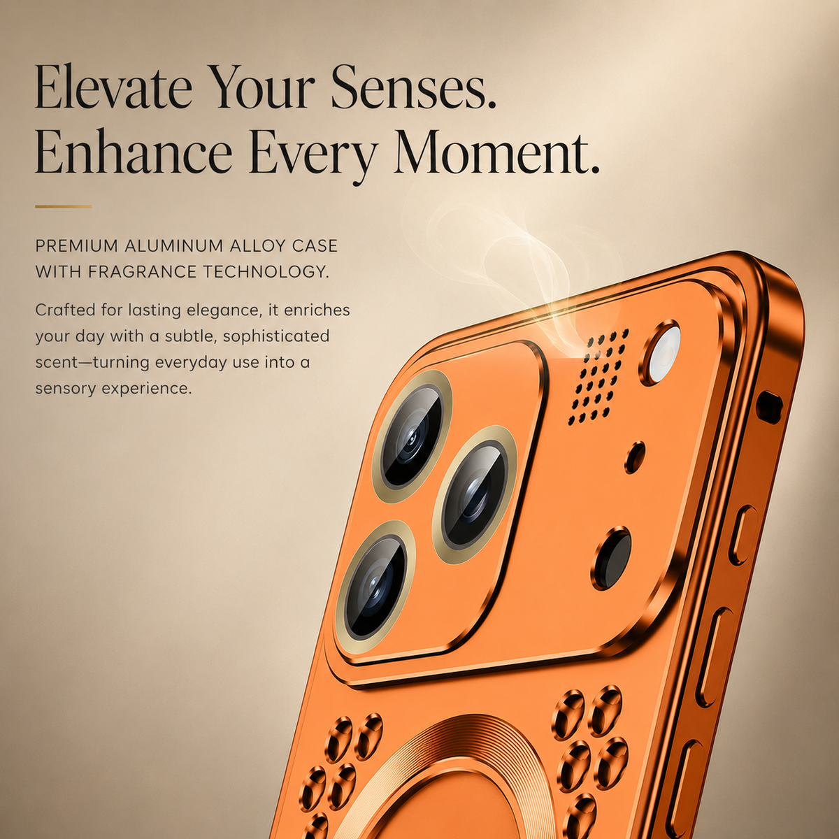 Premium iPhone Case Aluminum Alloy Frame Cover Magnetic Heat Dissipation Shockproof Anti Fall Camera Lens Protection