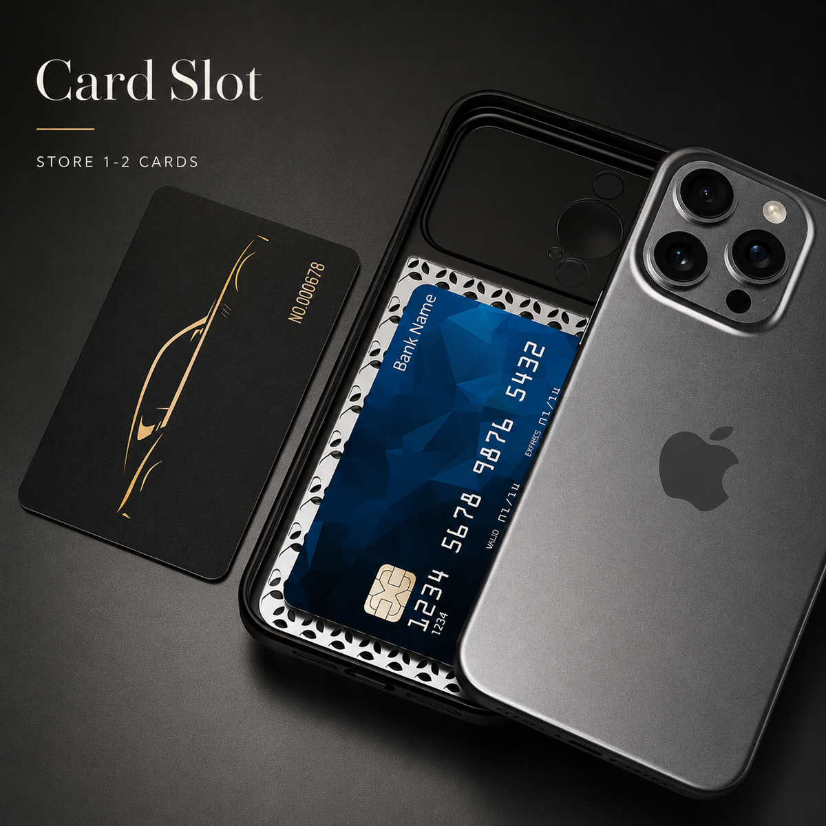 Premium iPhone Case Aluminum Alloy Protective Cover Breathable Metal Design Anti Fingerprint Scratch Resistant Slim Frame