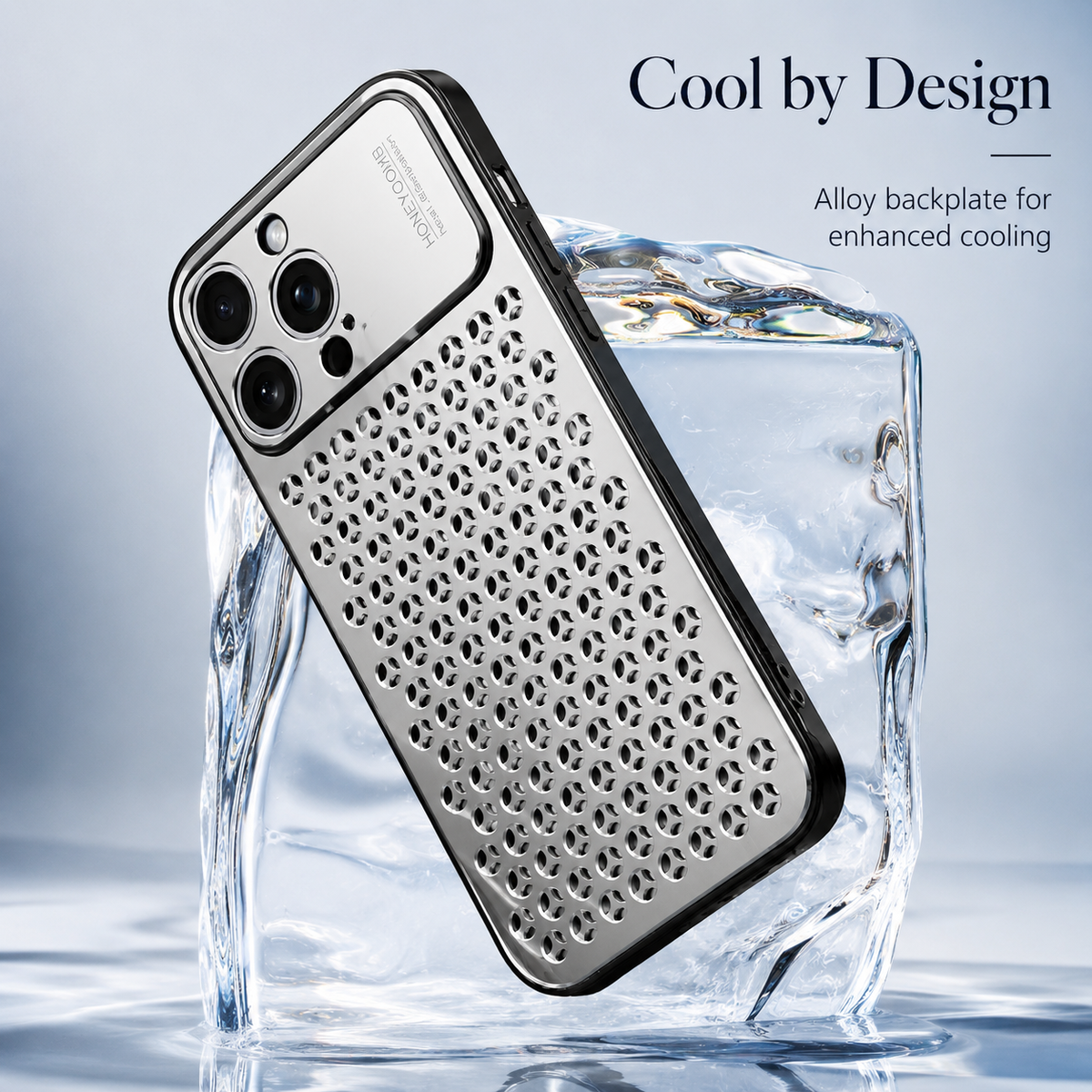 Premium iPhone Case Aluminum Alloy Protective Cover Breathable Metal Design Anti Fingerprint Scratch Resistant Slim Frame