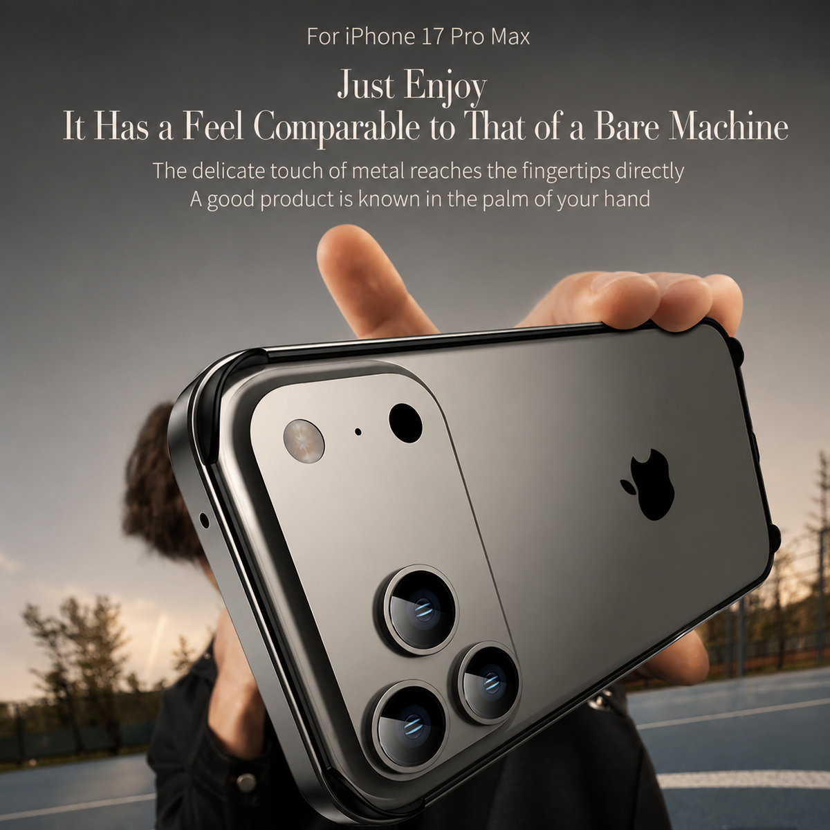 Premium iPhone Case Aluminum Metal Frame Bumper Cover Silicone Protection Shockproof Durable Rugged Edge Protection Case