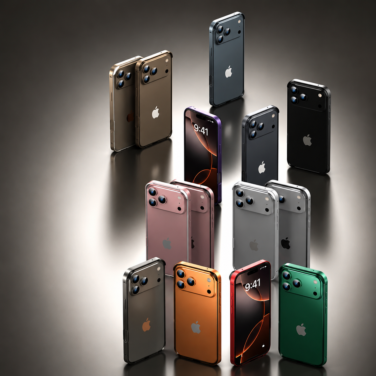 Premium iPhone Case Aluminum Metal Frame Bumper Cover Silicone Protection Shockproof Durable Rugged Edge Protection Case