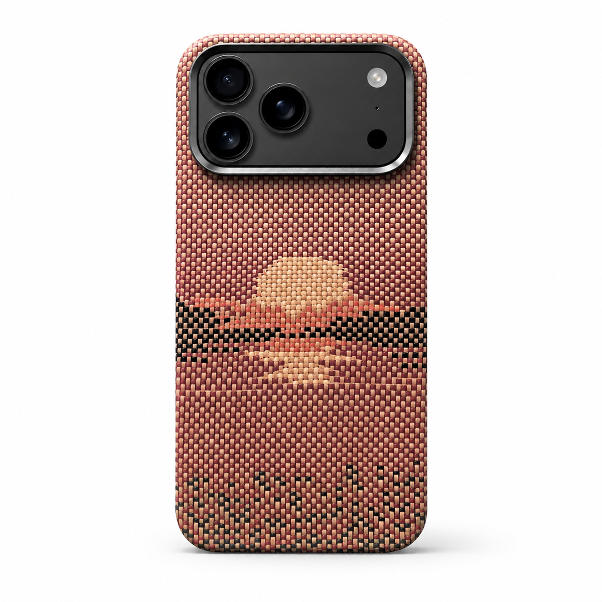 Premium iPhone Case Aramid Kevlar Carbon Fiber Cover MagSafe Compatible Ultra Slim Shockproof Protective Case