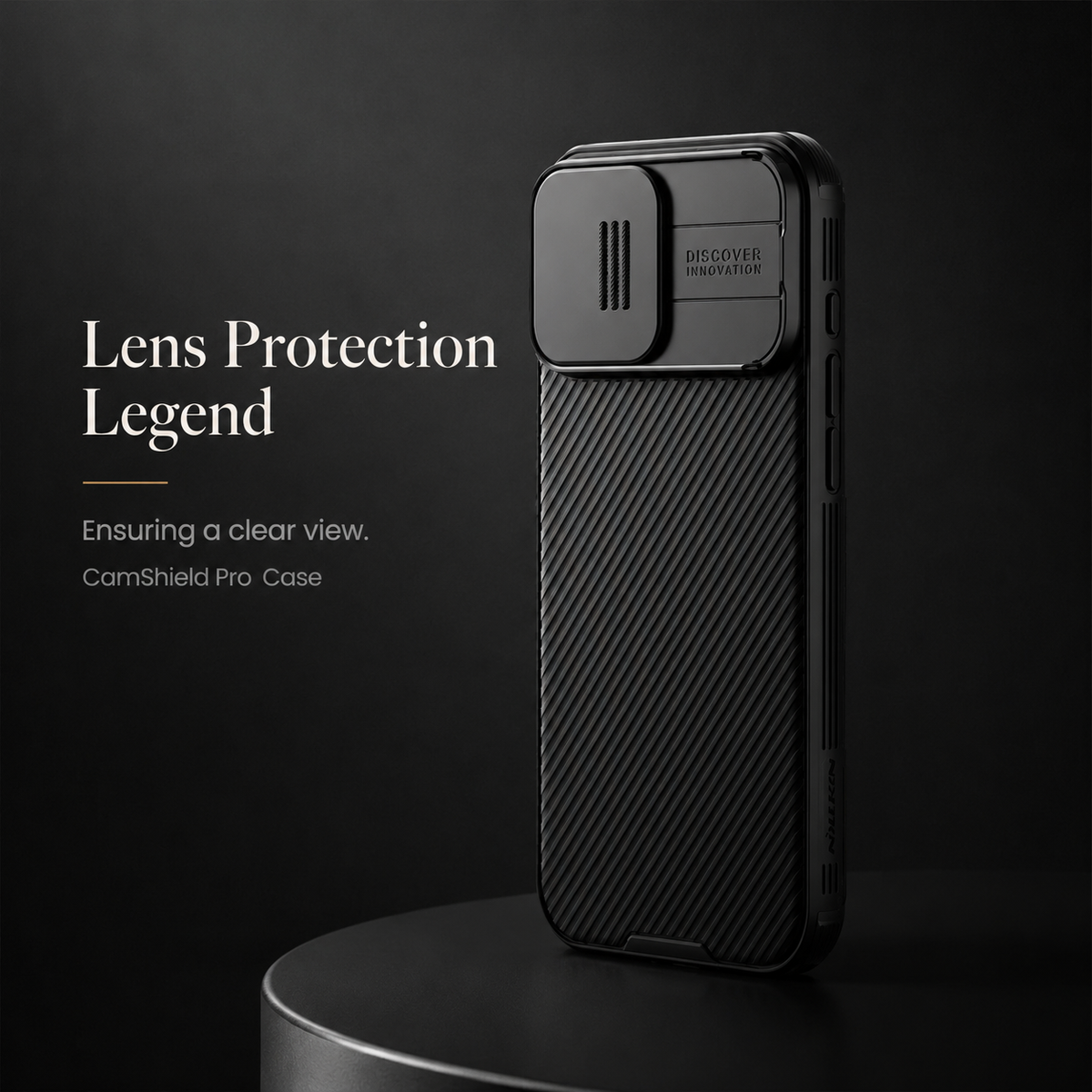 Premium iPhone Case CamShield Magnetic Cover Sliding Camera Protection Shockproof TPU PC Rugged Full Coverage