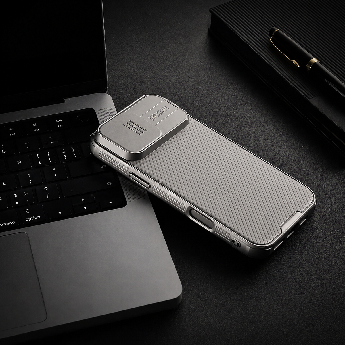 Premium iPhone Case CamShield Magnetic Cover Sliding Camera Protection Shockproof TPU PC Rugged Full Coverage
