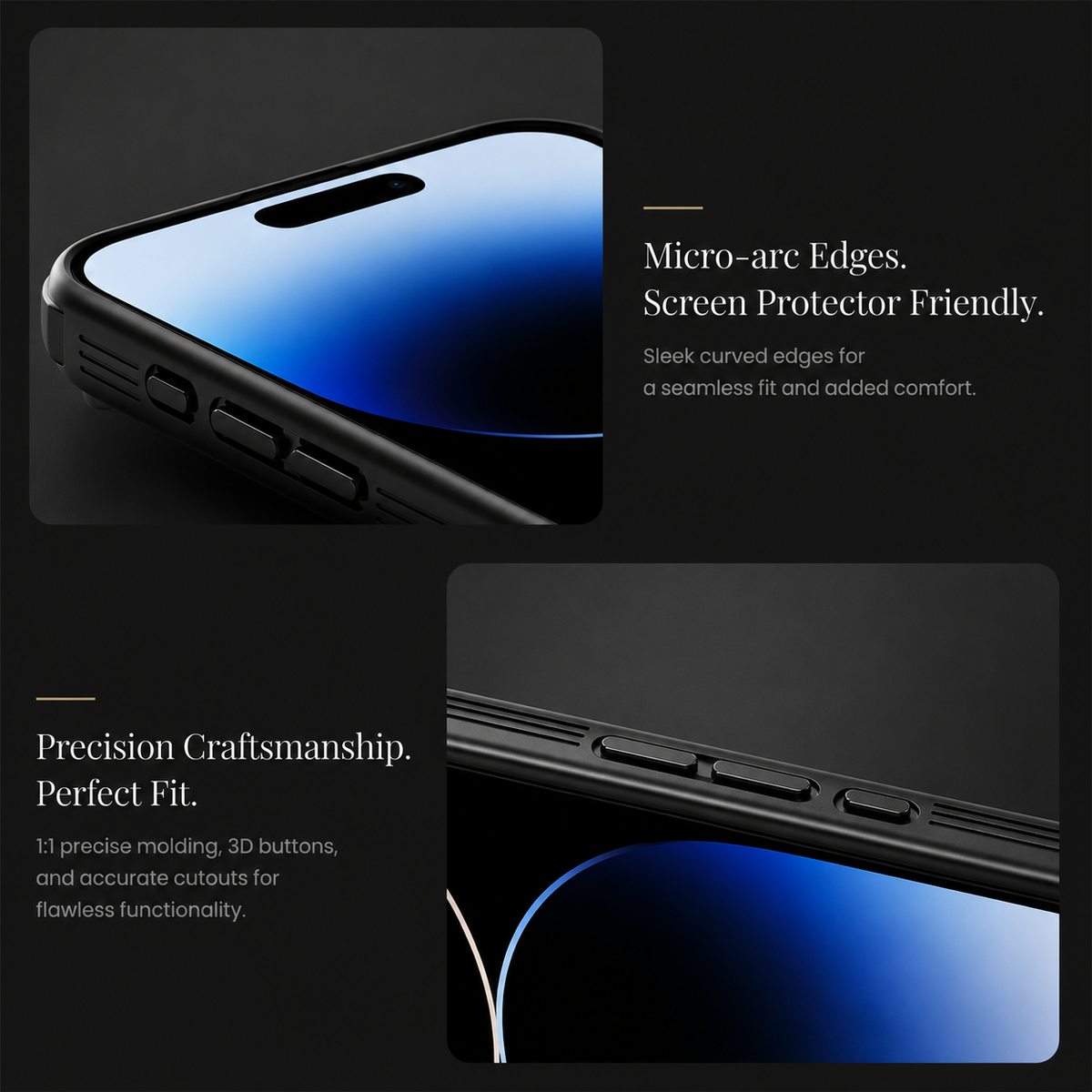 Premium iPhone Case CamShield Magnetic Cover Sliding Camera Protection Shockproof TPU PC Rugged Full Coverage