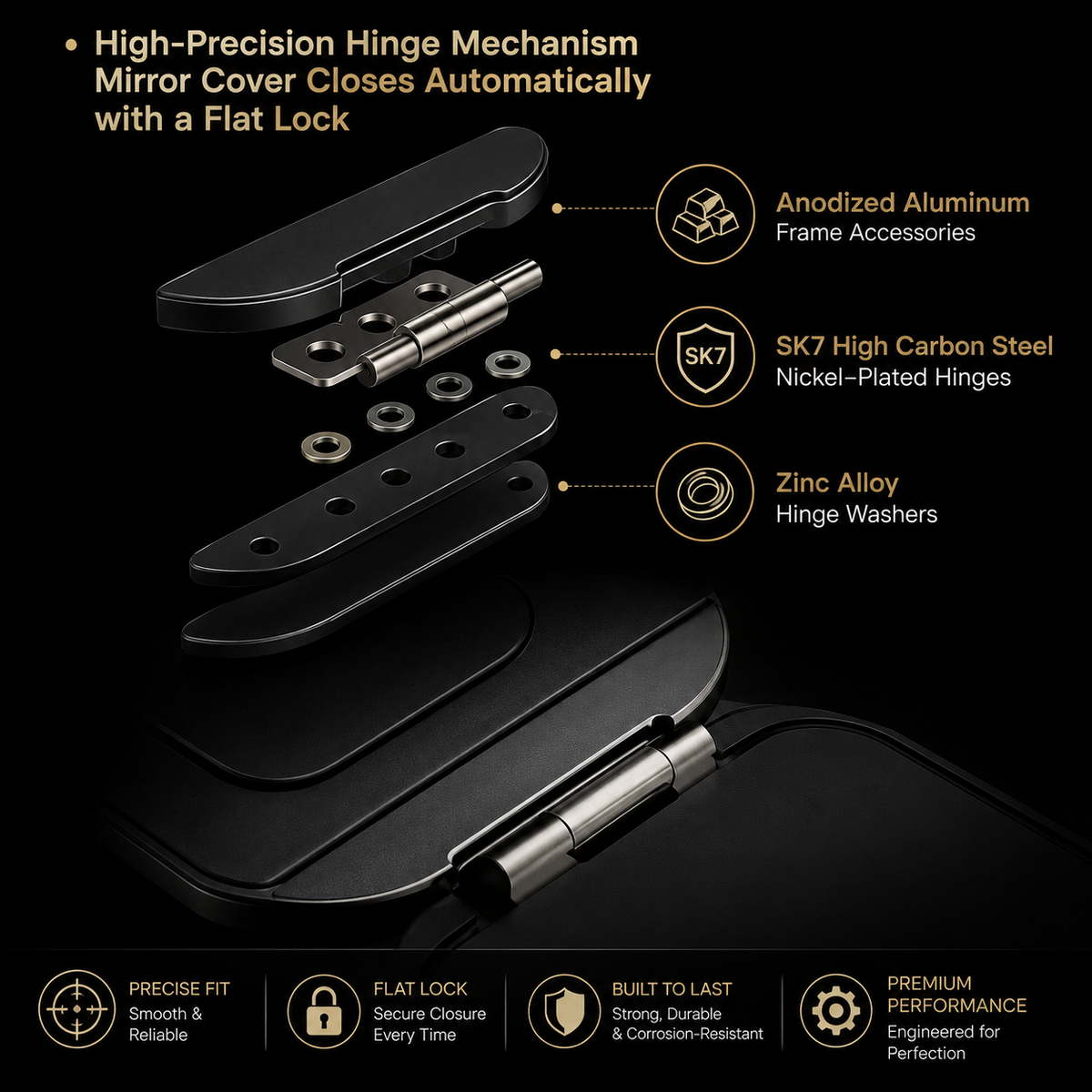 Premium iPhone Case CarboProp Magnetic TPU PC Cover with Lens Holder Shockproof Protective Shell MagSafe Compatible Design