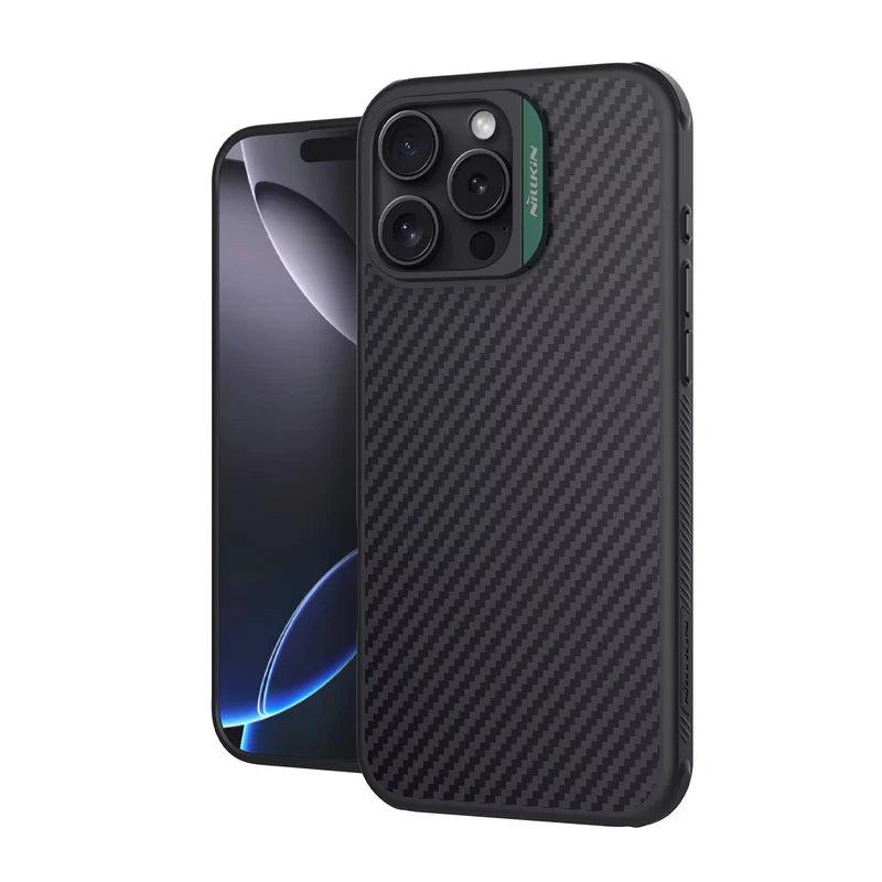 Premium iPhone Case CarboProp Magnetic TPU PC Cover with Lens Holder Shockproof Protective Shell MagSafe Compatible Design