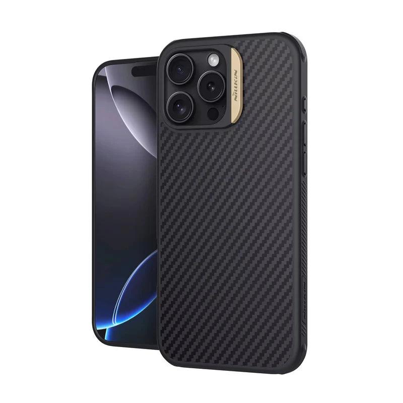 Premium iPhone Case CarboProp Magnetic TPU PC Cover with Lens Holder Shockproof Protective Shell MagSafe Compatible Design