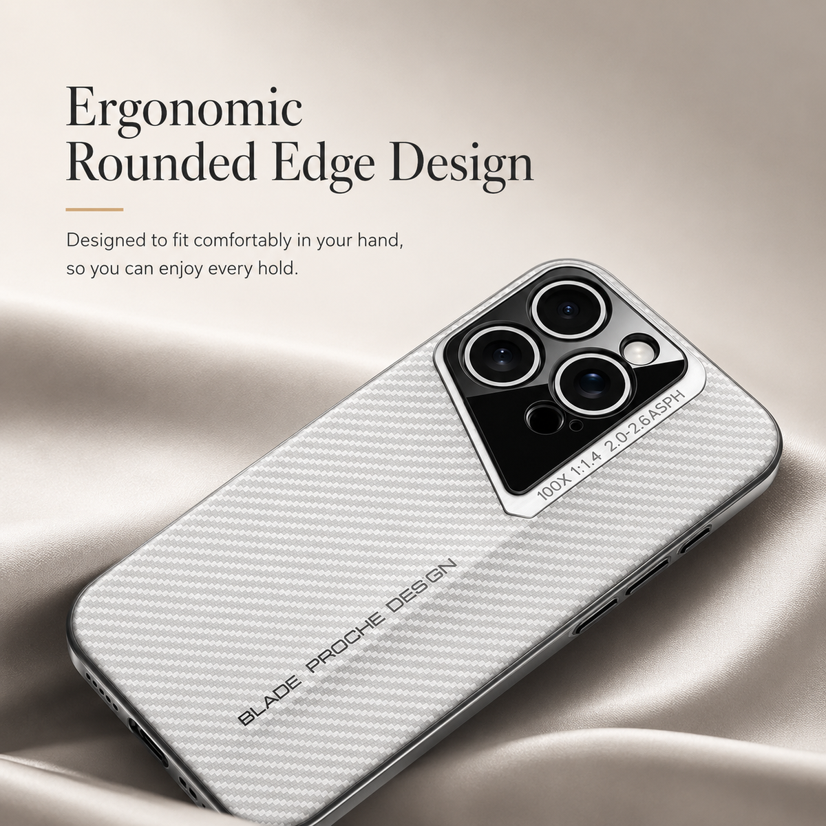 Premium iPhone Case Carbon Fiber Electroplated Cover Magnetic Shockproof Anti Fingerprint Full Coverage Protective Case