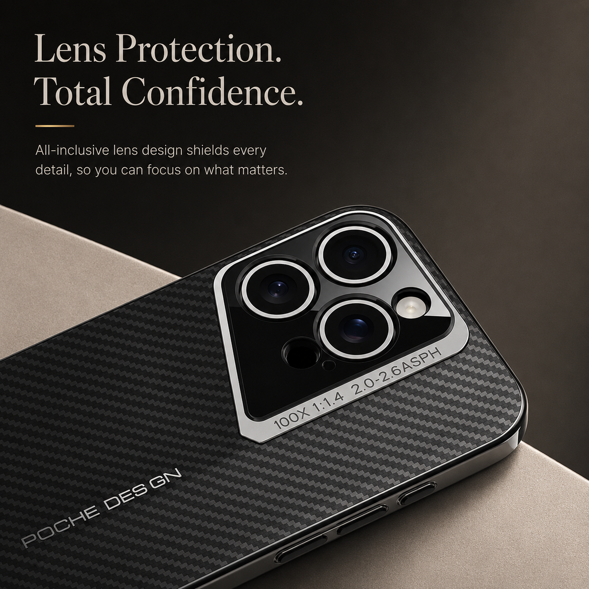 Premium iPhone Case Carbon Fiber Electroplated Cover Magnetic Shockproof Anti Fingerprint Full Coverage Protective Case