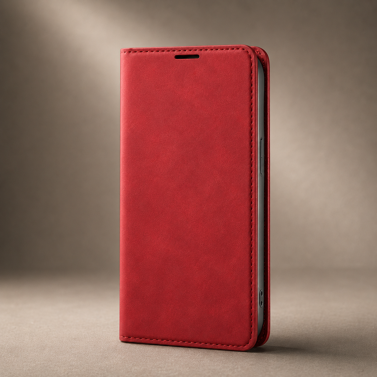 Premium iPhone Case Flip Wallet MagSafe Compatible Leather Card Holder Cover Stand Protection