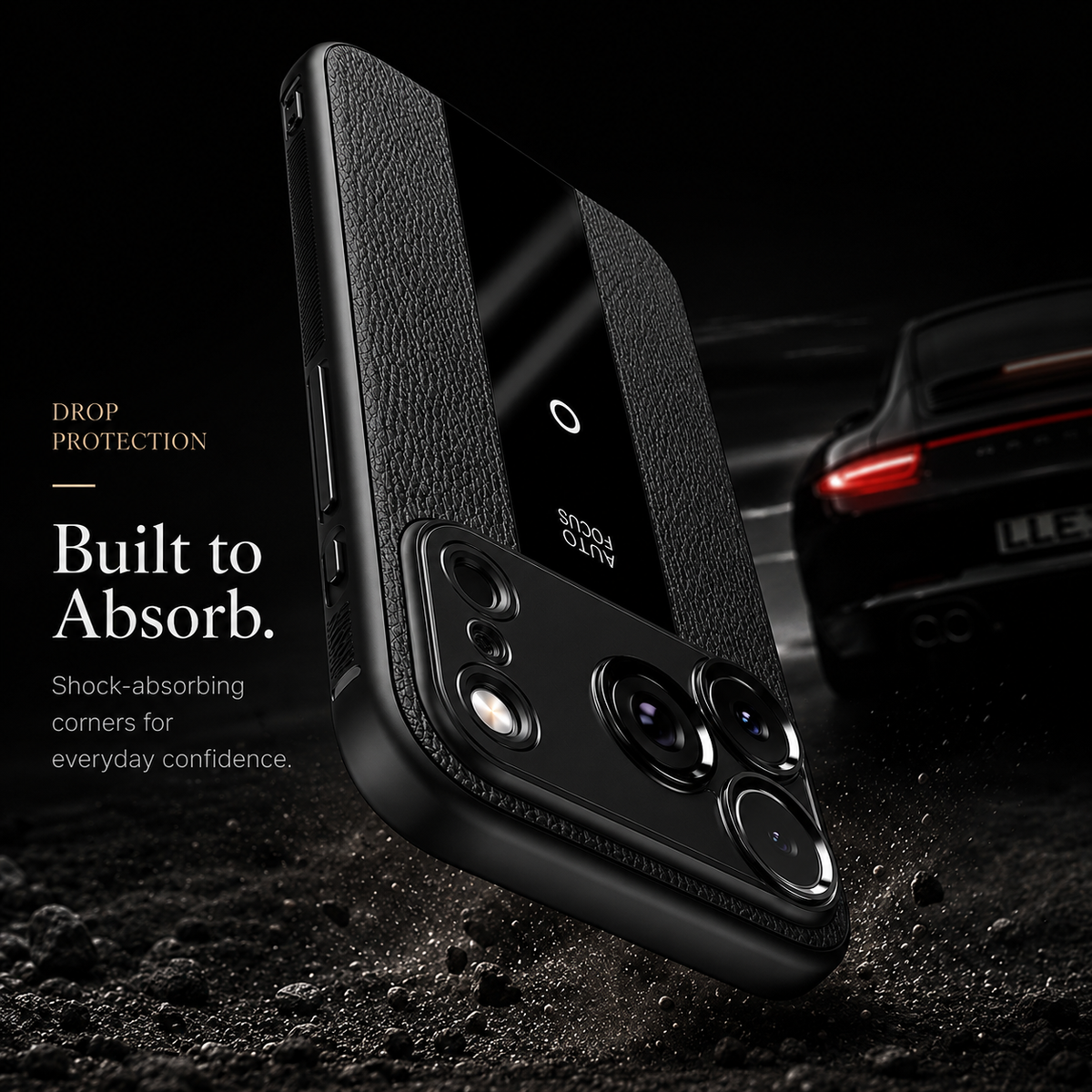 Premium iPhone Case Frosted PU Leather Cover MagSafe Compatible Shockproof Anti Scratch Non Slip Soft Silicone Full Coverage Protective Case