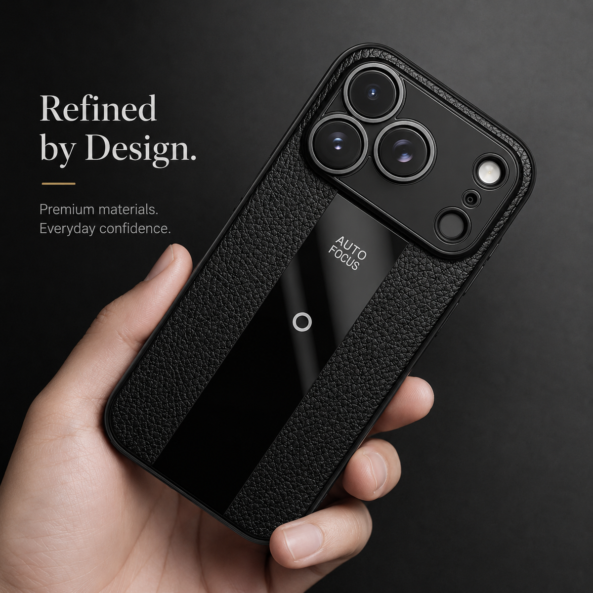 Premium iPhone Case Frosted PU Leather Cover MagSafe Compatible Shockproof Anti Scratch Non Slip Soft Silicone Full Coverage Protective Case