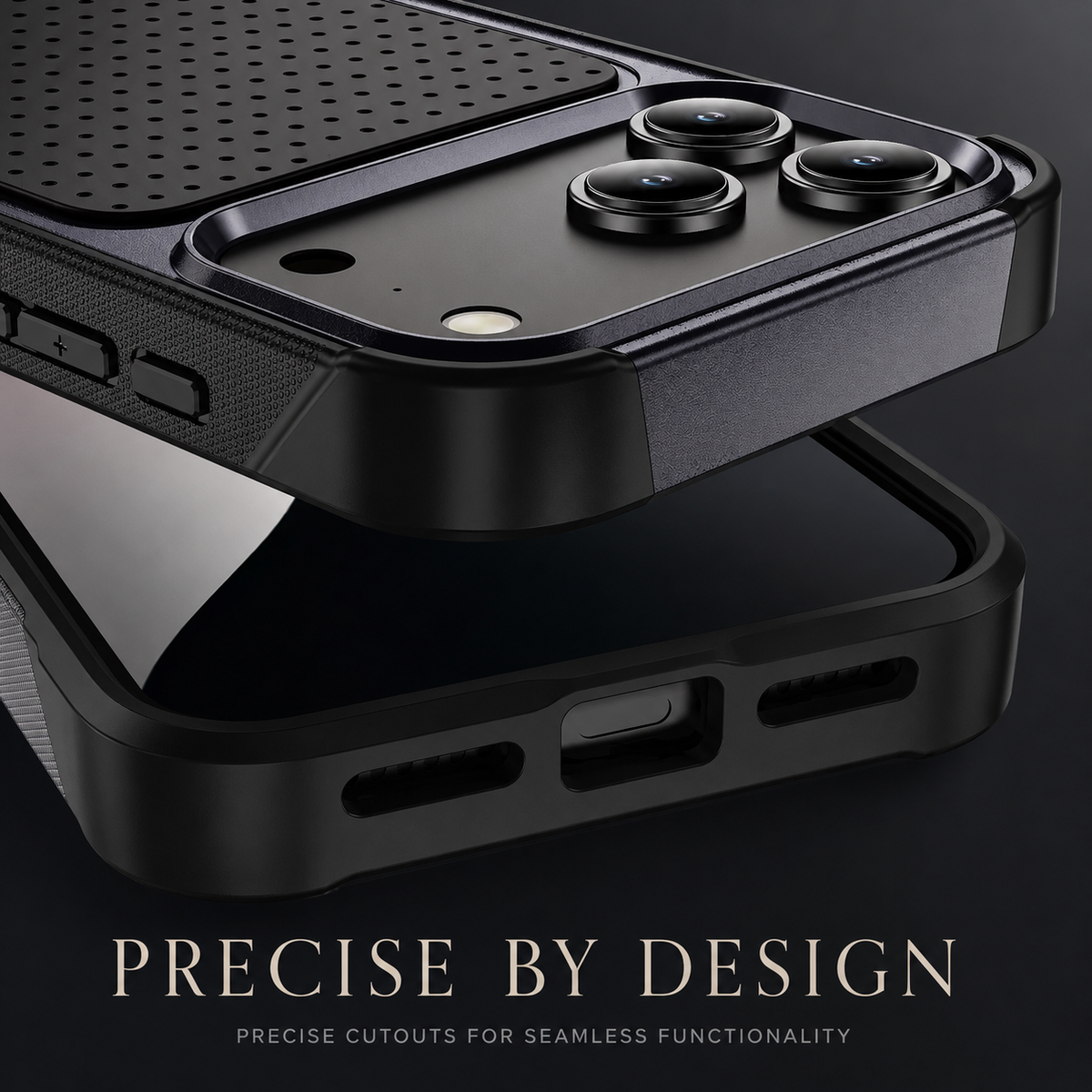 Premium iPhone Case Hybrid Armor Shockproof Magnetic Rugged Non Slip Protective Wallet Cover with Built In Stand