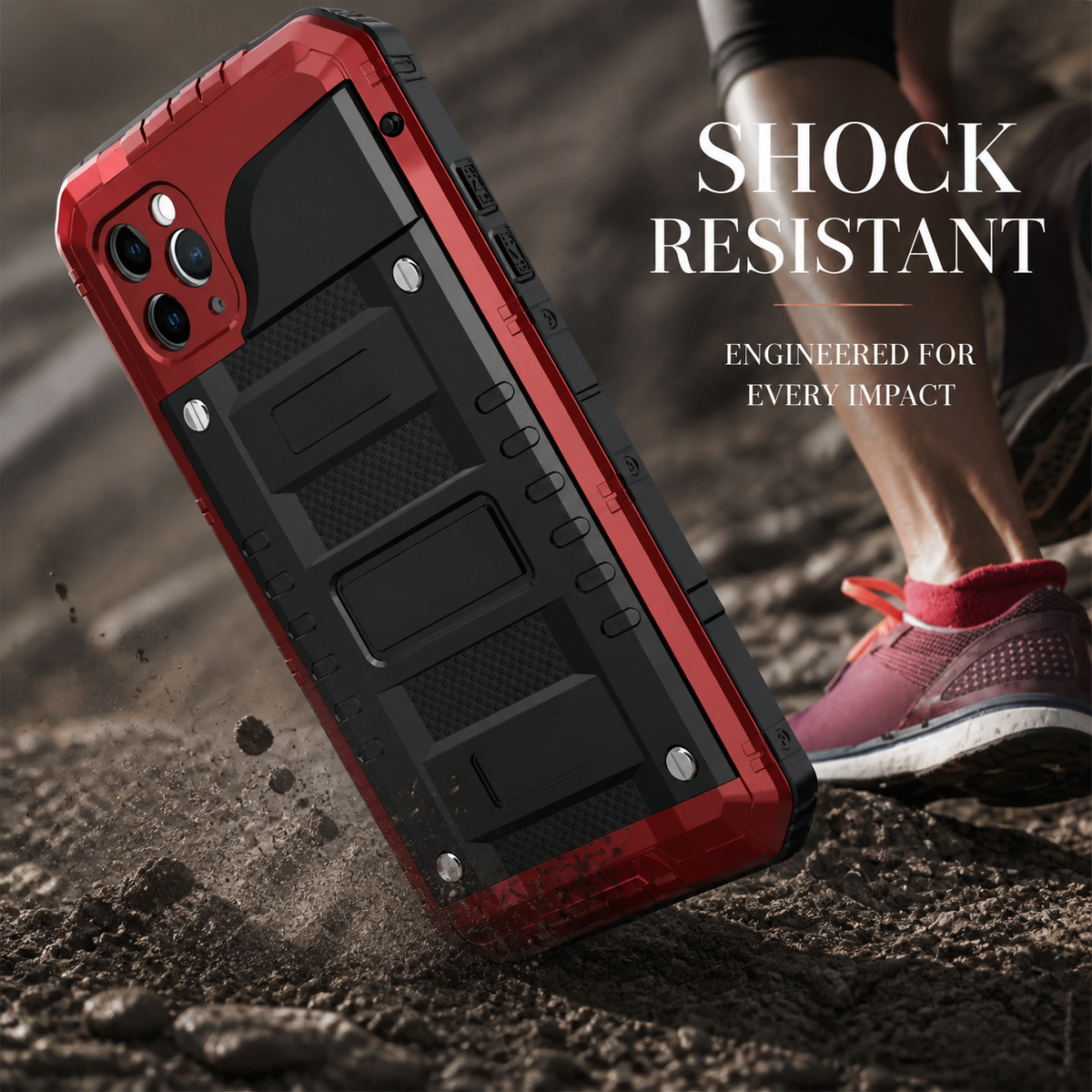 Premium iPhone Case IP68 Waterproof Aluminum Armor Cover MagSafe Compatible Shockproof Full Body Protection