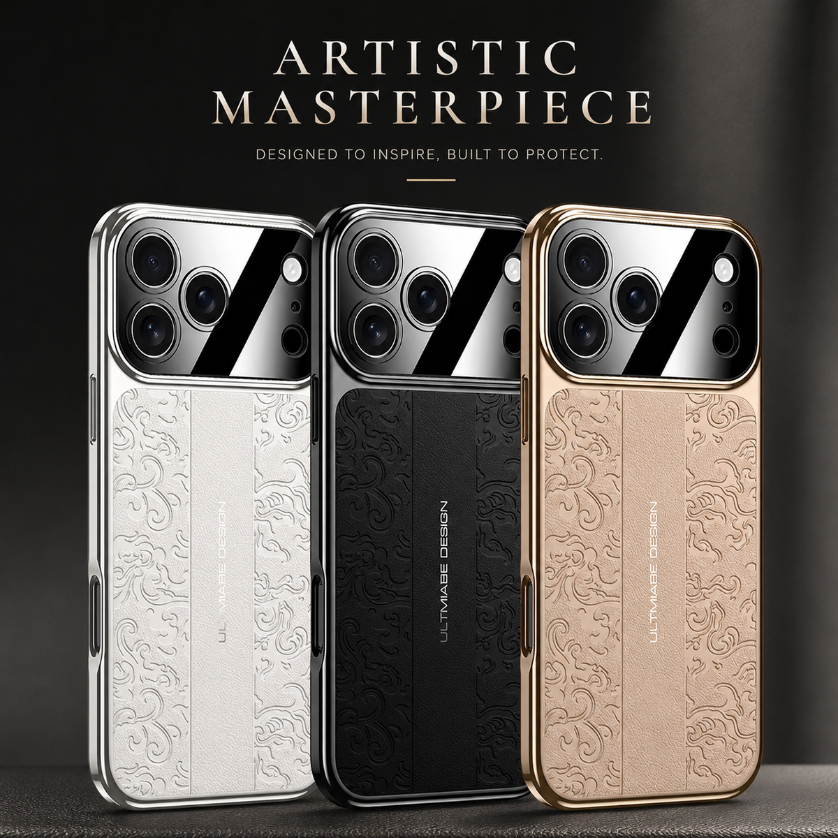 Premium iPhone Case Leather Electroplated TPU Cover MagSafe Compatible Shockproof Anti Scratch Luxury Protective Case