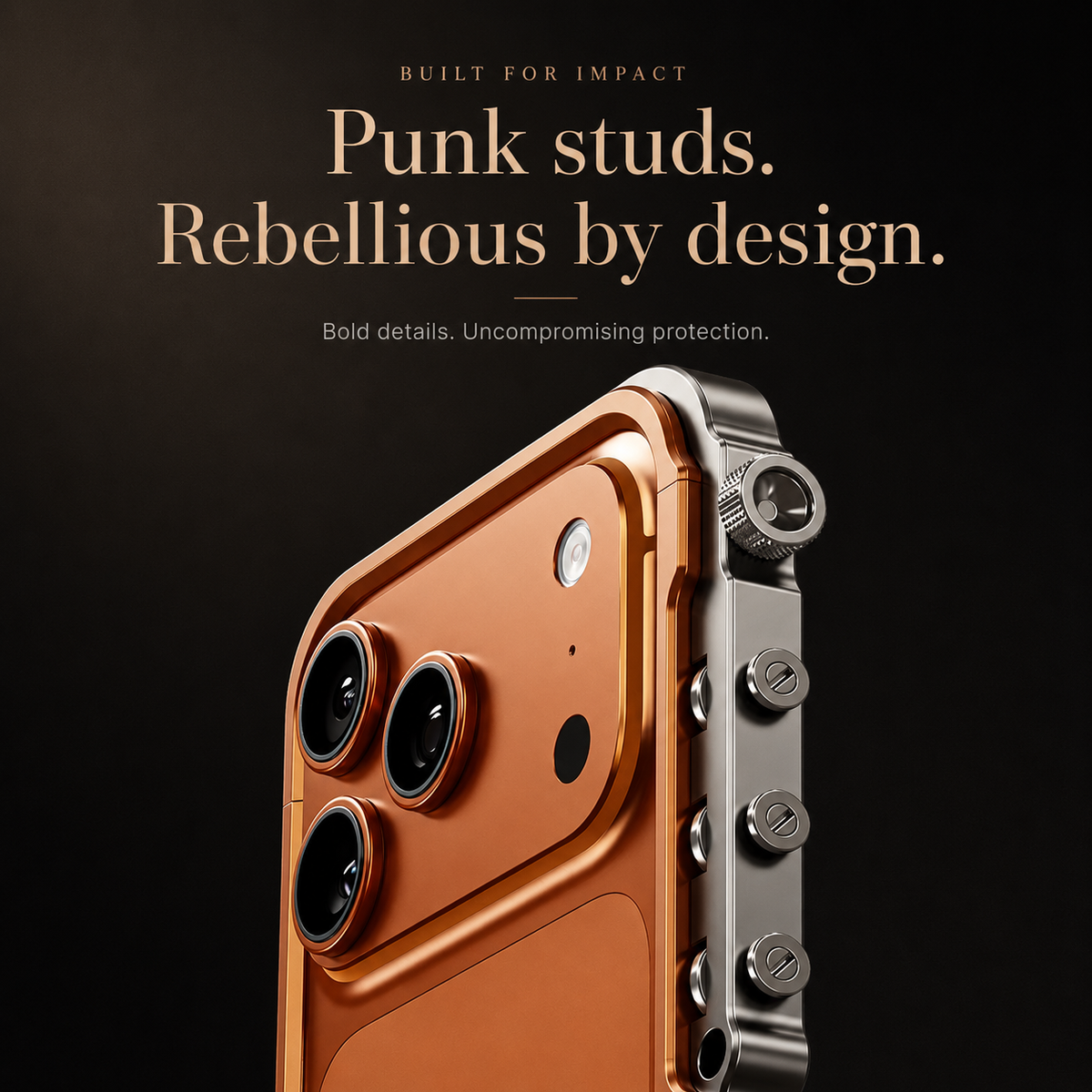 Premium iPhone Case MagSafe Compatible Aluminum Alloy Bumper Cover Shockproof Heat Dissipation Camera Lens Protection