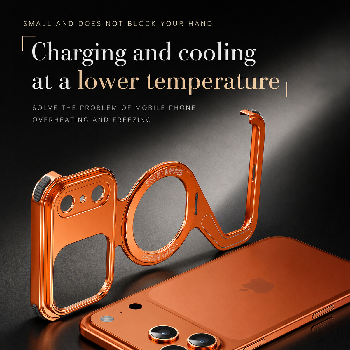 Premium iPhone Case MagSafe Compatible Aluminum Alloy Frameless Cover Shockproof Protection