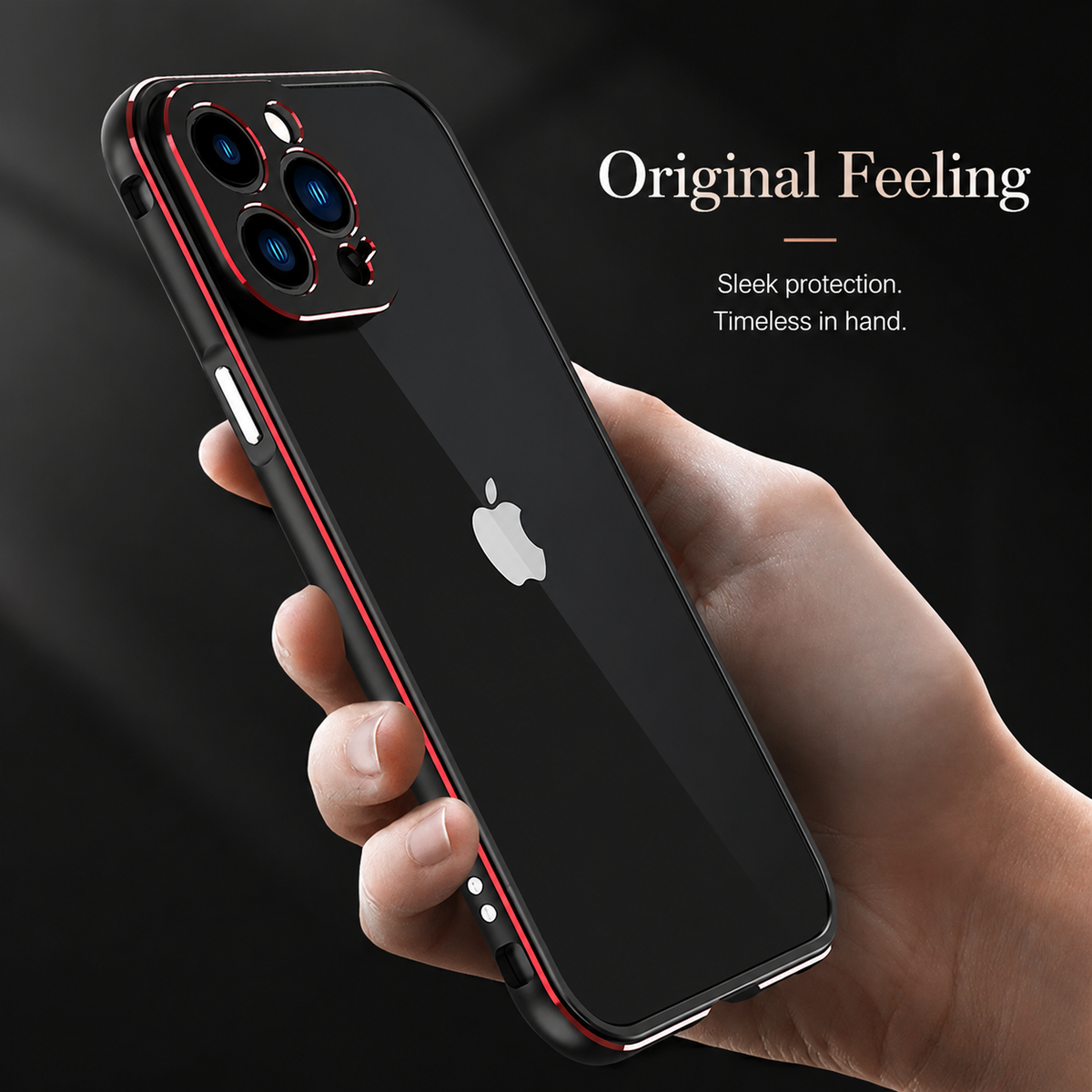 Premium iPhone Case MagSafe Compatible Aluminum Bumper Cover Metal Lens Frame Shockproof Full Protection