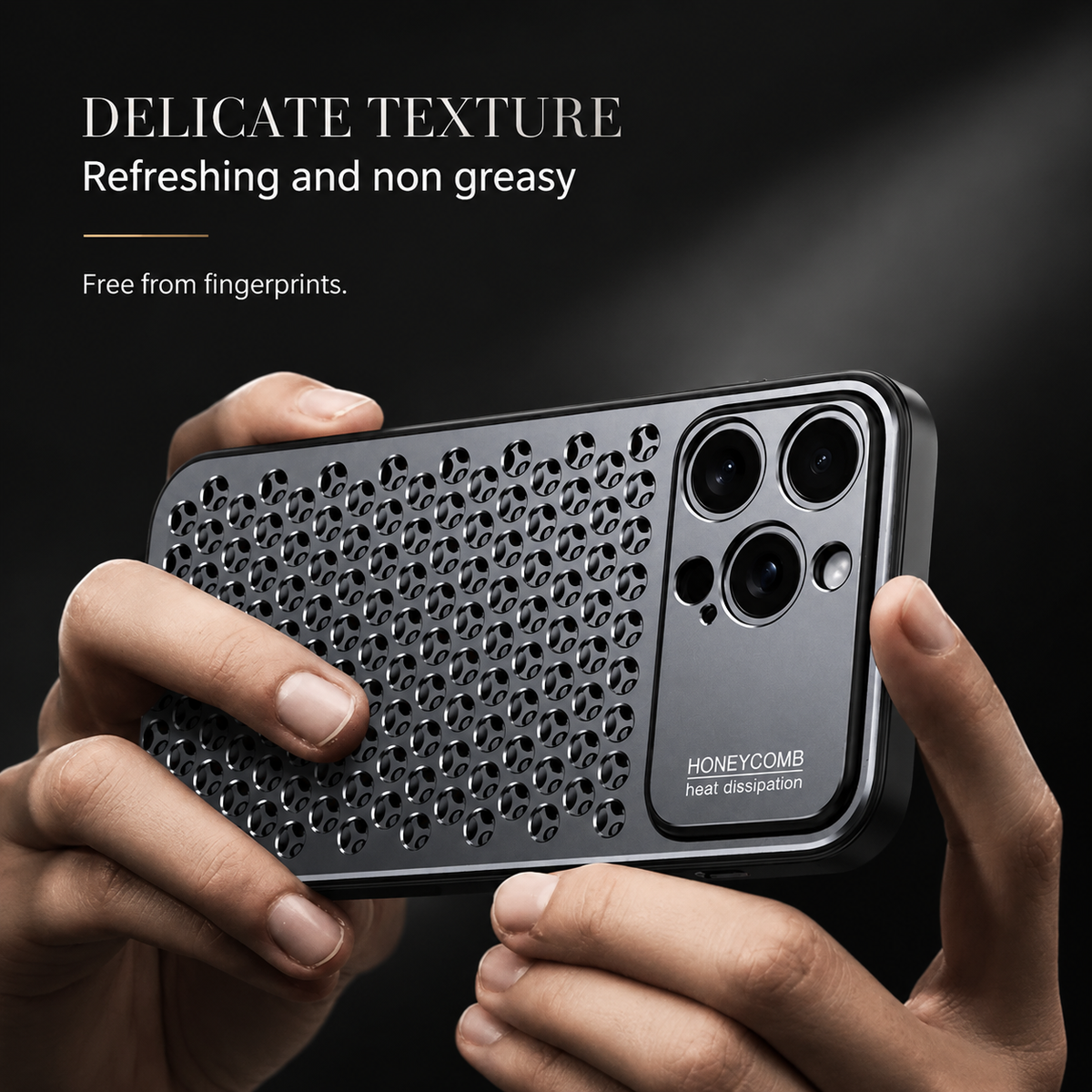 Premium iPhone Case MagSafe Compatible Aluminum Metal Breathable Cover Ultra Thin Matte Protection