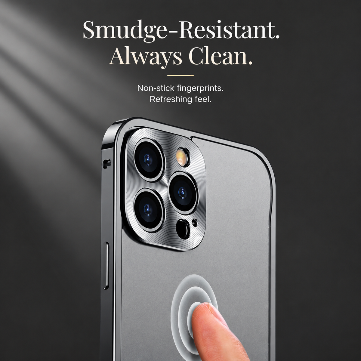 Premium iPhone Case MagSafe Compatible Aluminum Metal Frame Cover Shockproof Full Protection Slim Design
