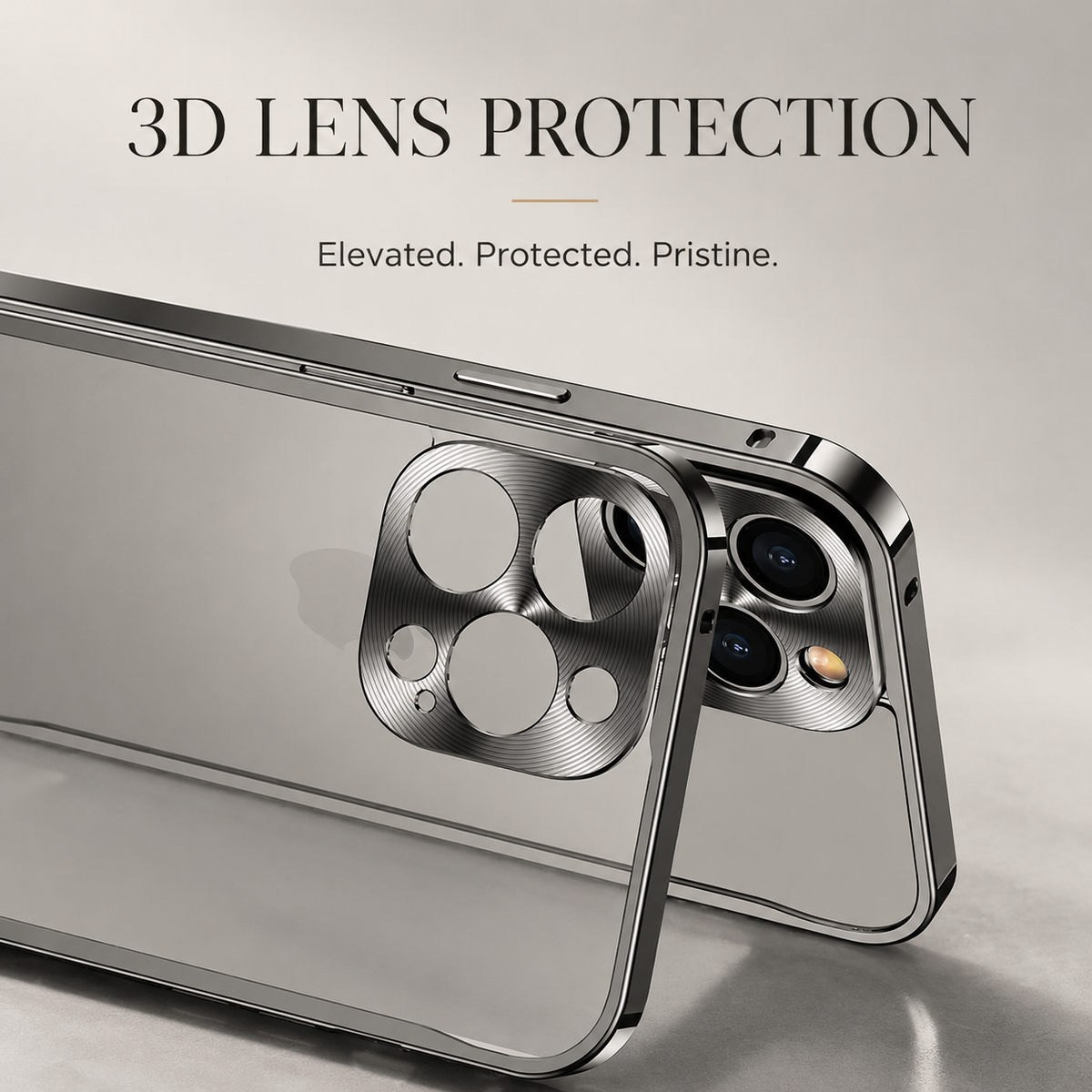 Premium iPhone Case MagSafe Compatible Aluminum Metal Frame Cover Shockproof Full Protection Slim Design