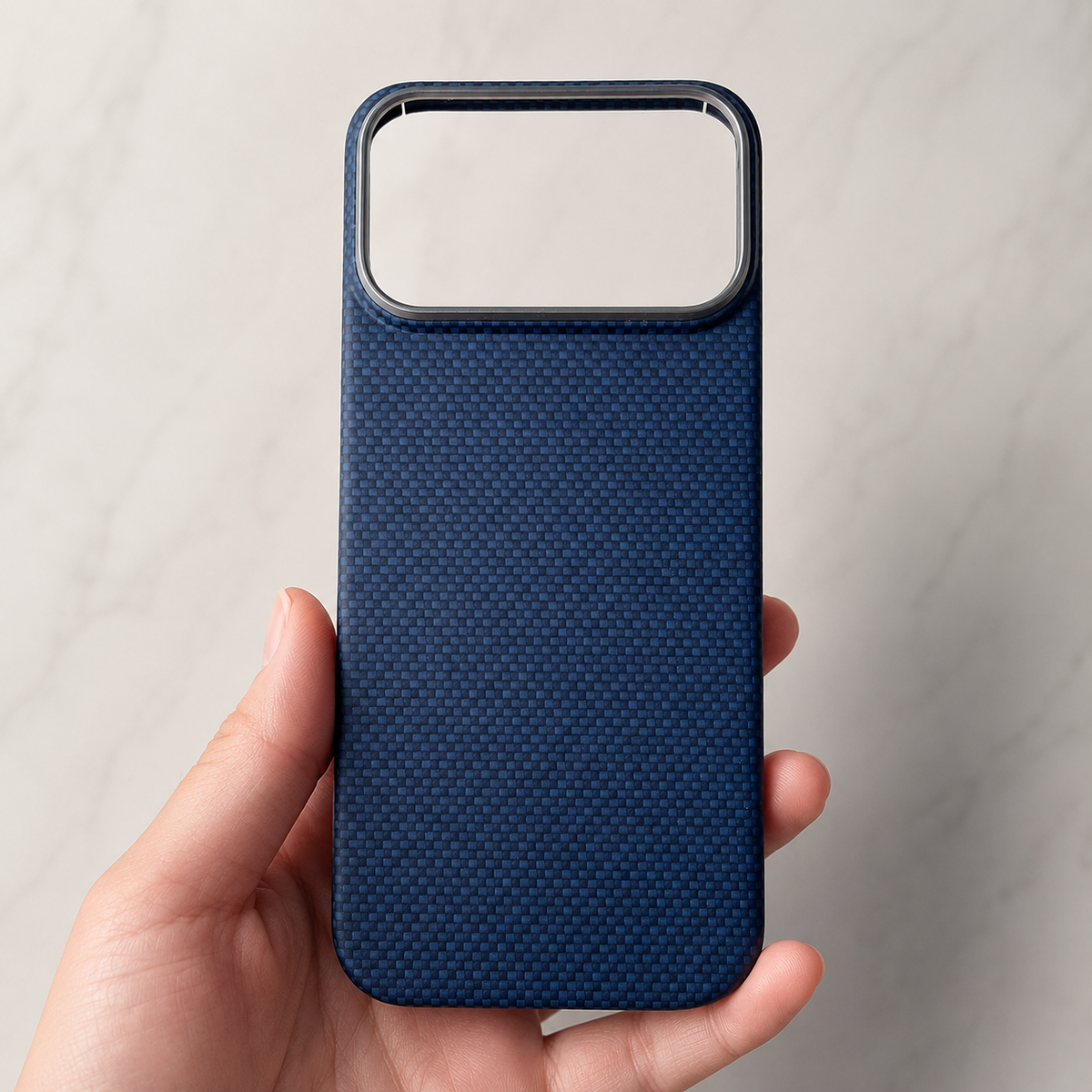 Premium iPhone Case MagSafe Compatible Aramid Carbon Fiber Cover Ultra Thin Shockproof Protection