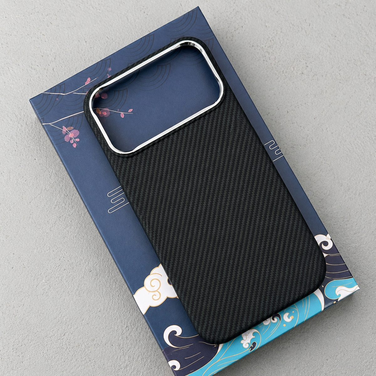 Premium iPhone Case MagSafe Compatible Aramid Carbon Fiber Cover Ultra Thin Shockproof Protection
