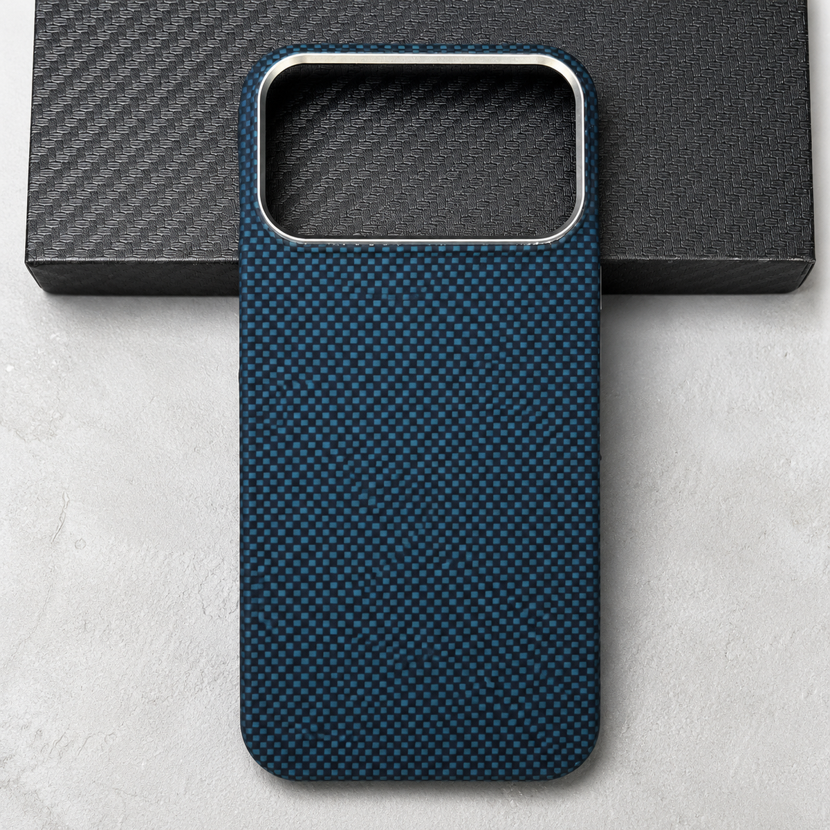 Premium iPhone Case MagSafe Compatible Aramid Carbon Fiber Cover Ultra Thin Shockproof Protection