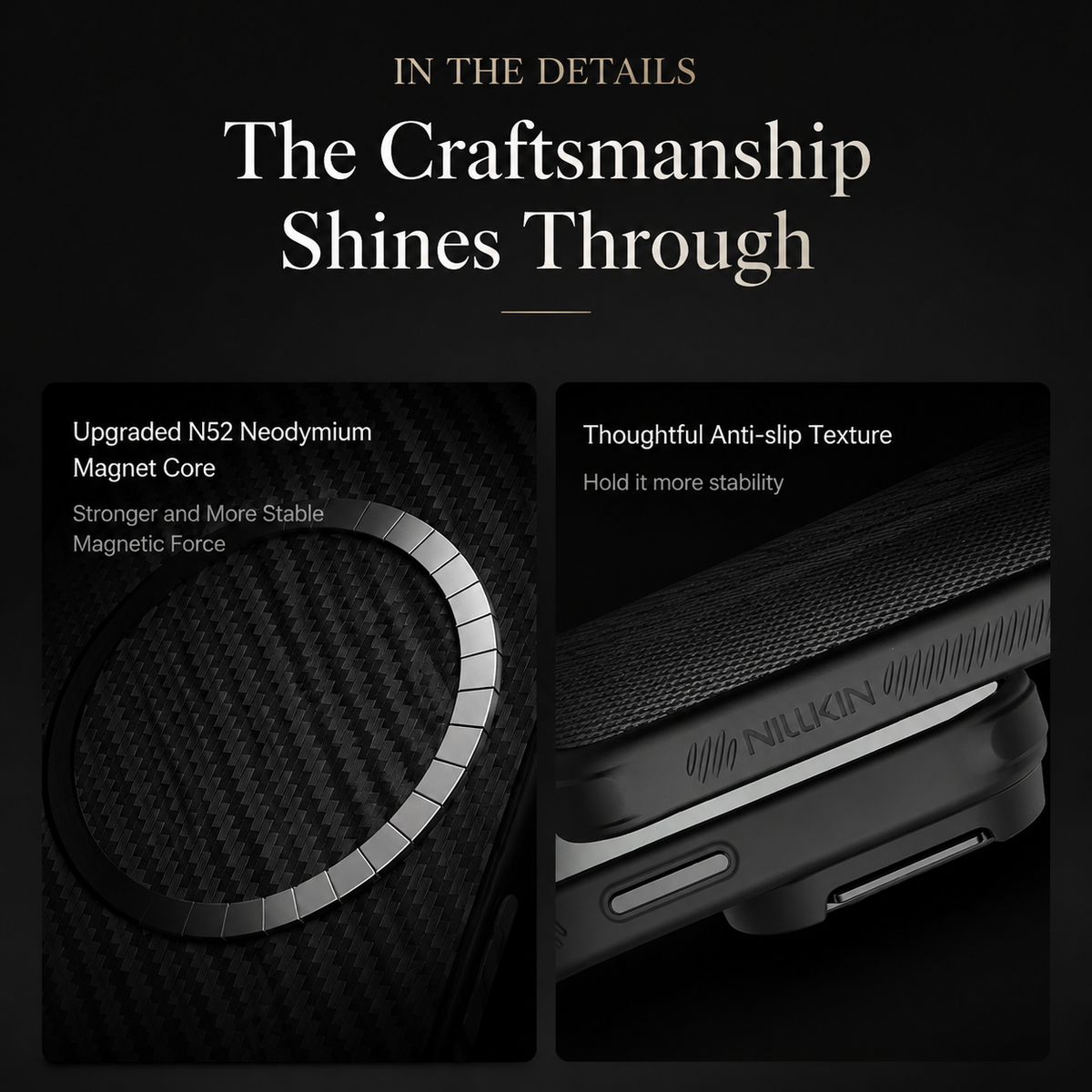 Premium iPhone Case MagSafe Compatible CamShield Lens Stand Cover Shockproof Rugged Protection
