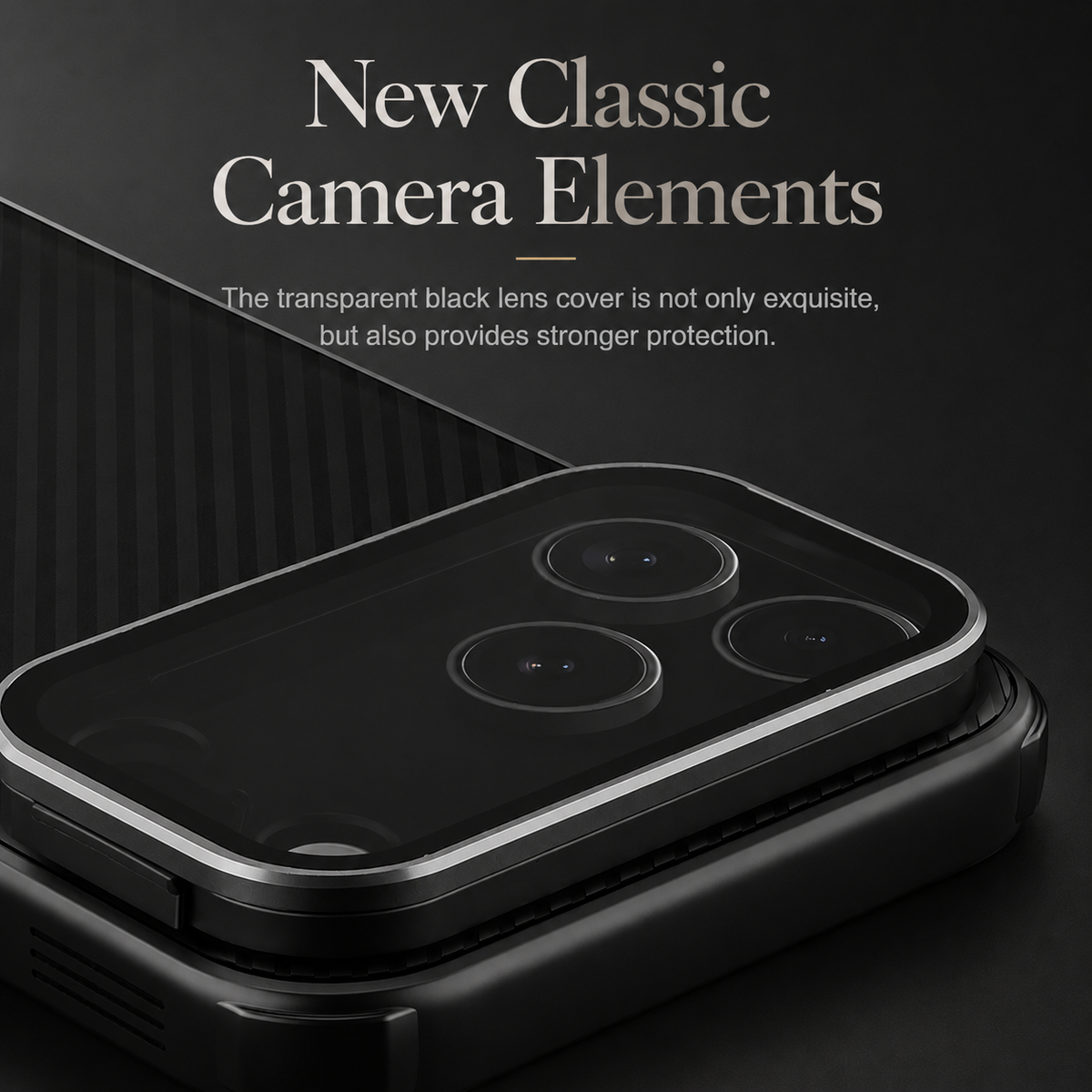 Premium iPhone Case MagSafe Compatible CamShield Lens Stand Cover Shockproof Rugged Protection
