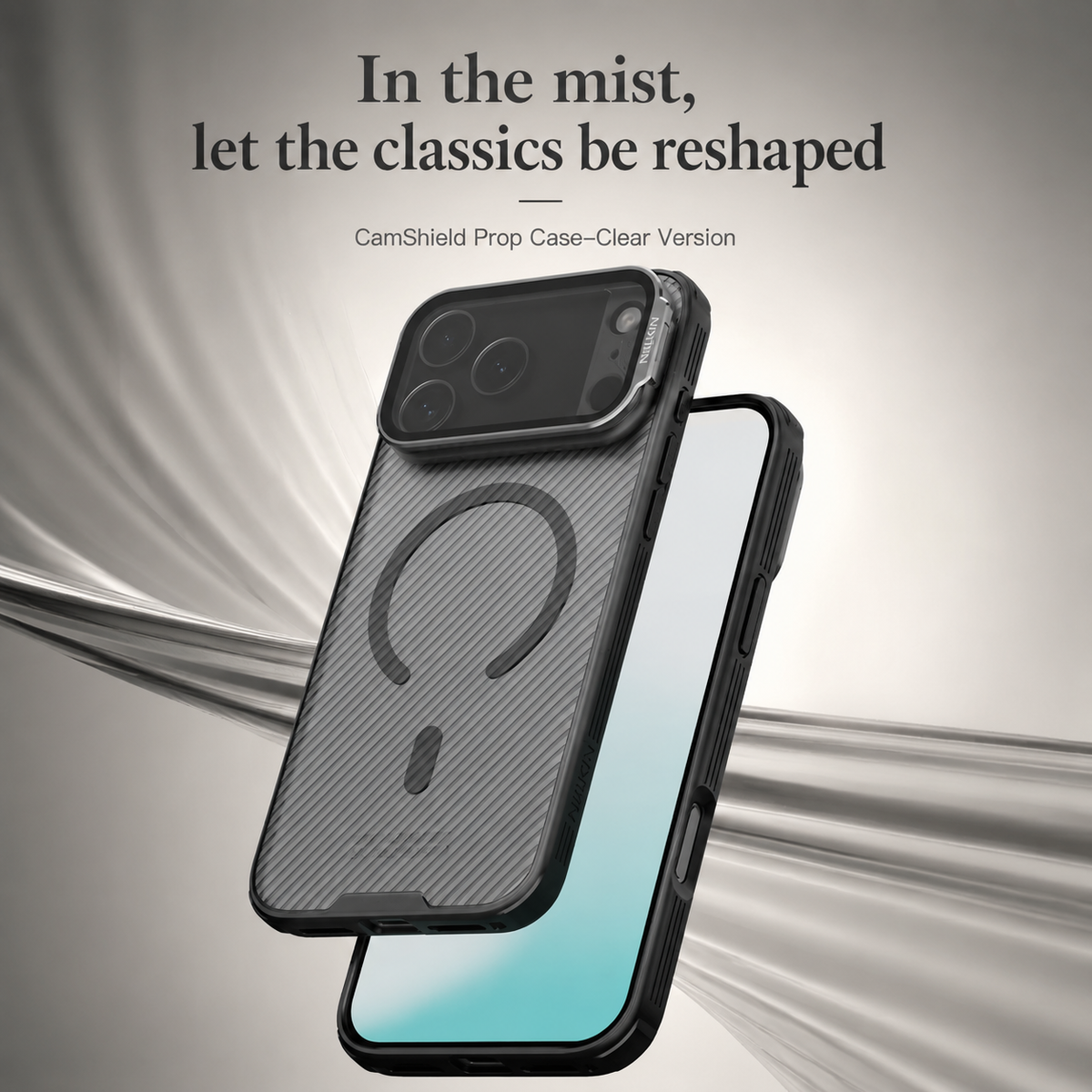 Premium iPhone Case MagSafe Compatible CamShield Lens Stand Cover Shockproof Rugged Protection