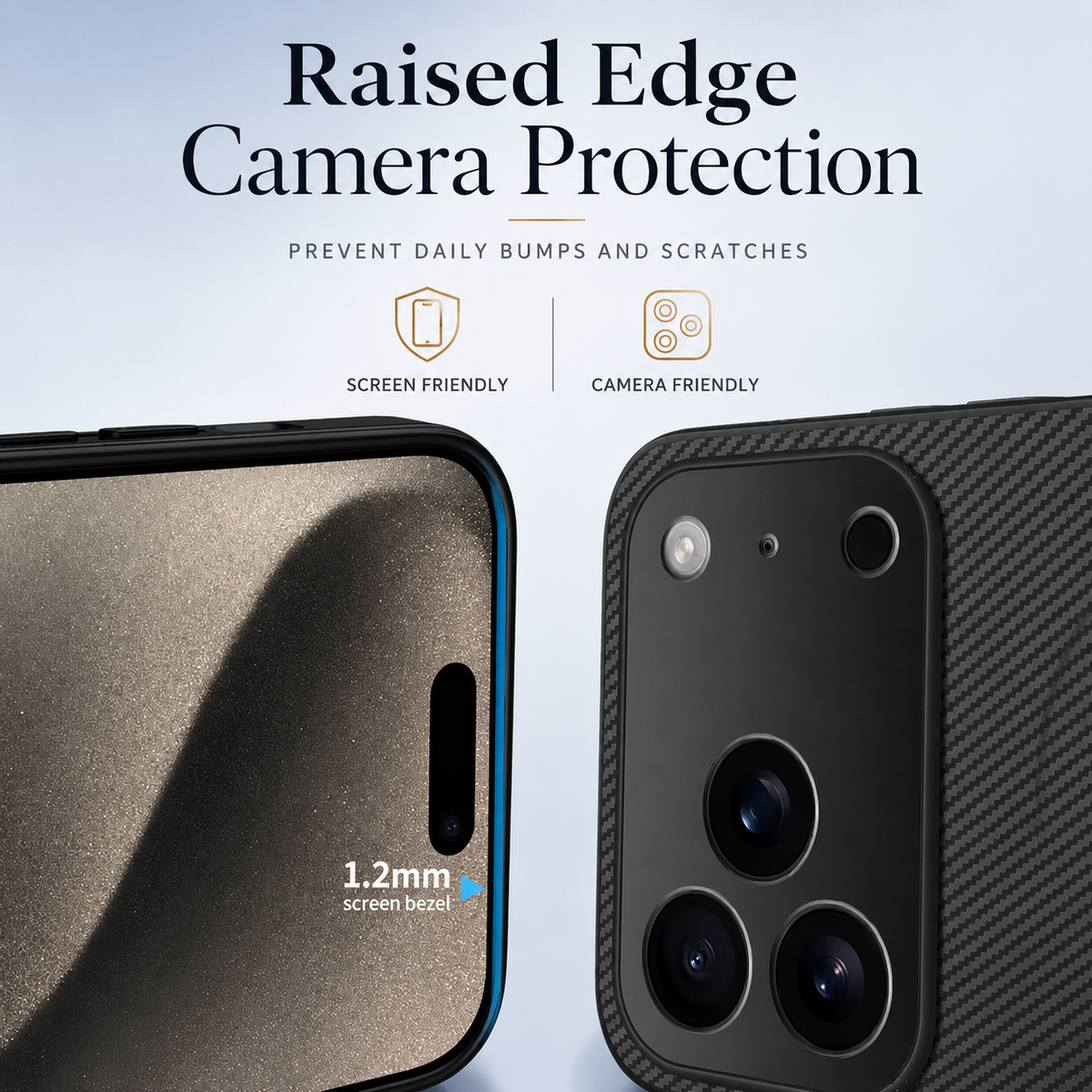 Premium iPhone Case MagSafe Compatible Carbon Fiber Cover Ultra Thin Shockproof Protection