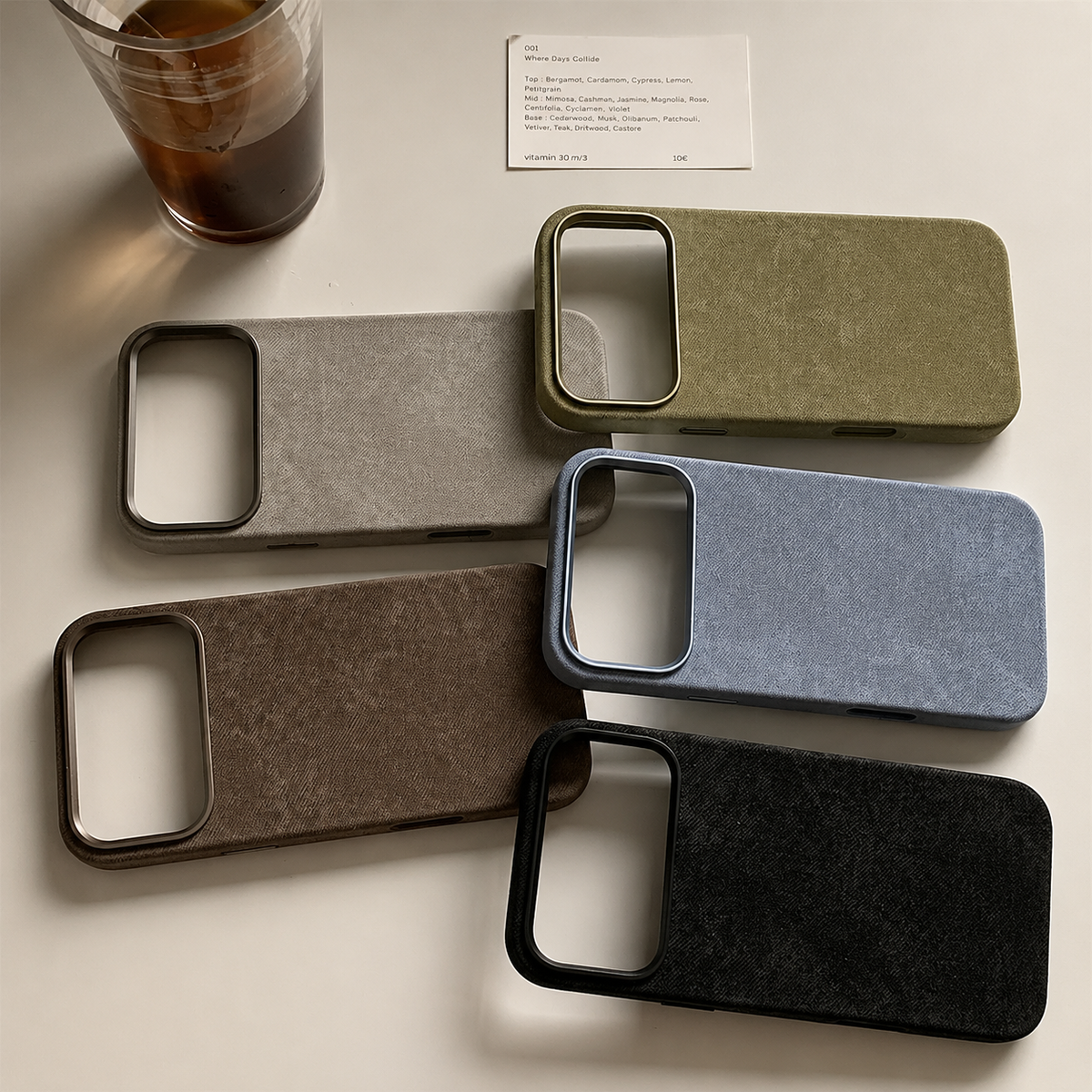 Premium iPhone Case MagSafe Compatible Fiber Leather Protective Cover Matte Anti Fingerprint Shockproof Slim Wireless Charging Full Coverage