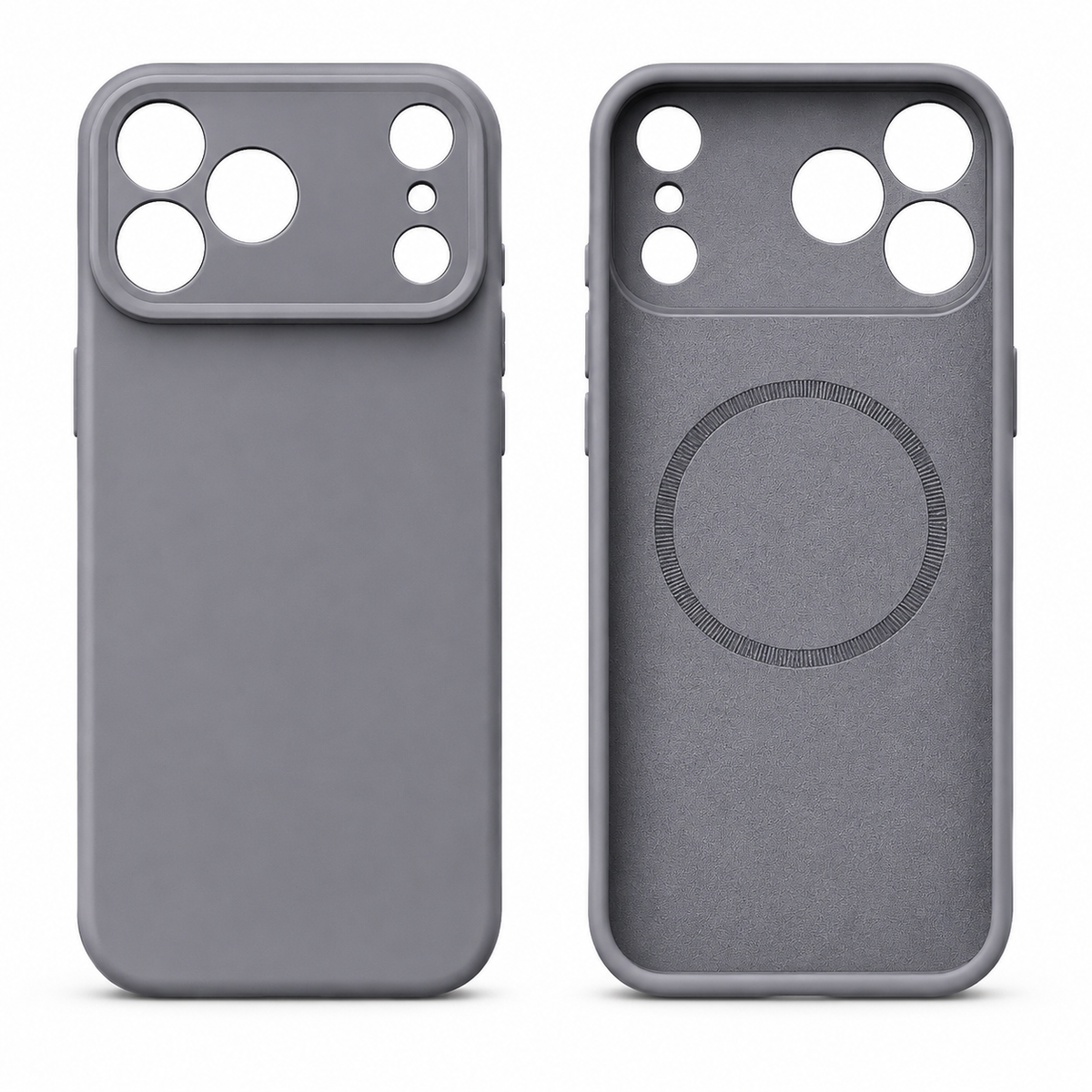 Premium iPhone Case MagSafe Compatible Liquid Silicone Cover Shockproof Wireless Charging Protection