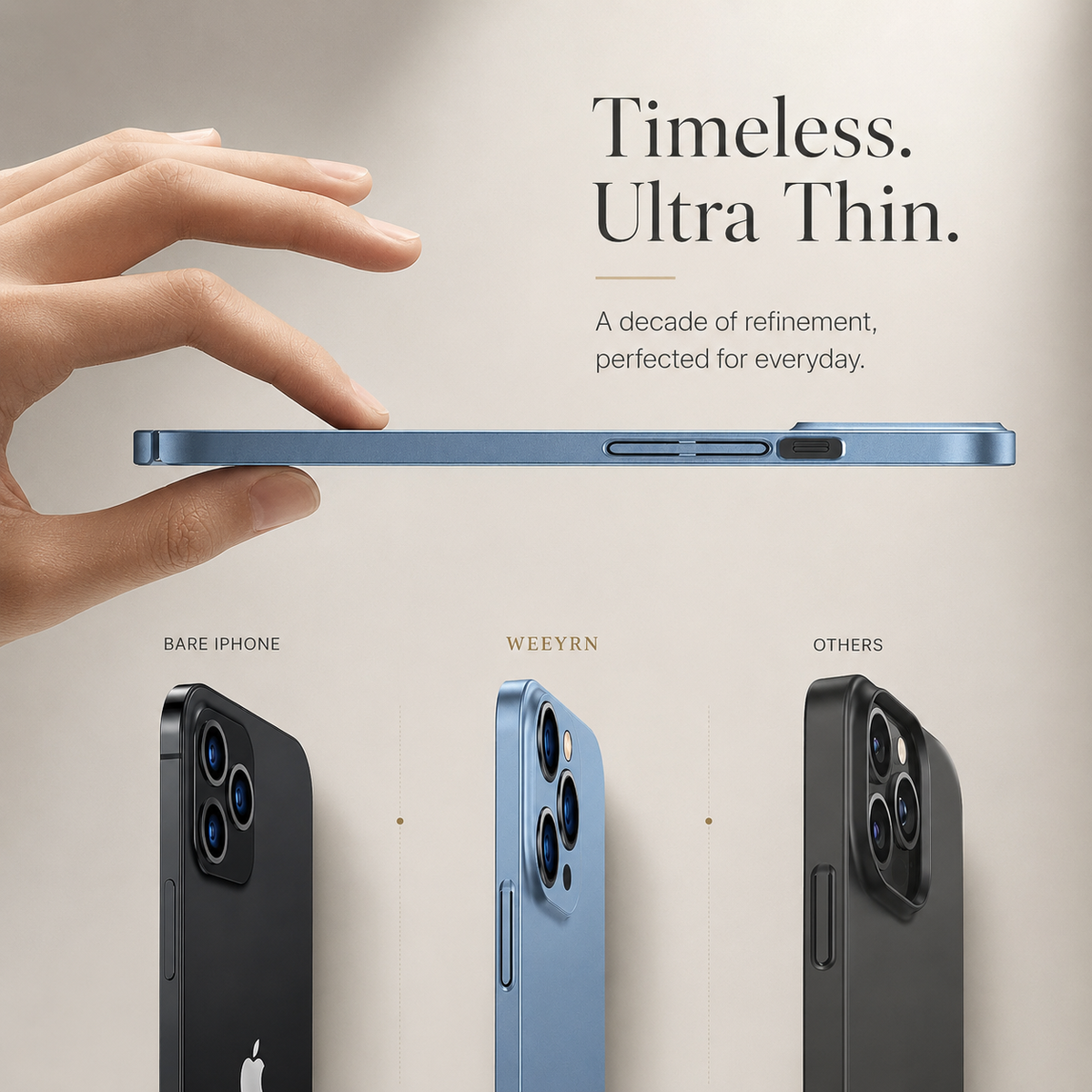 Premium iPhone Case MagSafe Compatible Magnetic Car Mount Cover Ultra Thin Protection